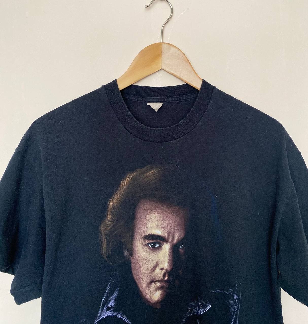 Band Tees × Vintage Vintage 1996 Neil Diamond Tour Band T-Shirt Size US M / EU 48-50 / 2 - 2 Thumbnail