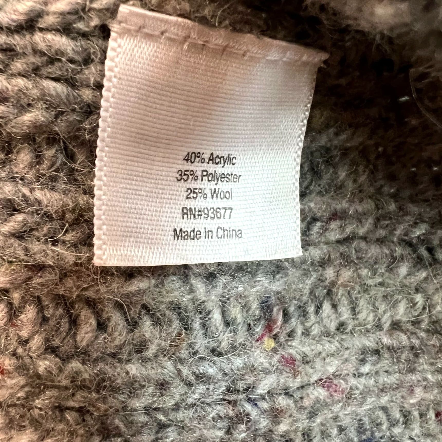 Vintage St Johns Bay Womens Sweater Pullover Cable Knit Long Sleeves Gray Size Medium Size M / US 6-8 / IT 42-44 - 6 Thumbnail