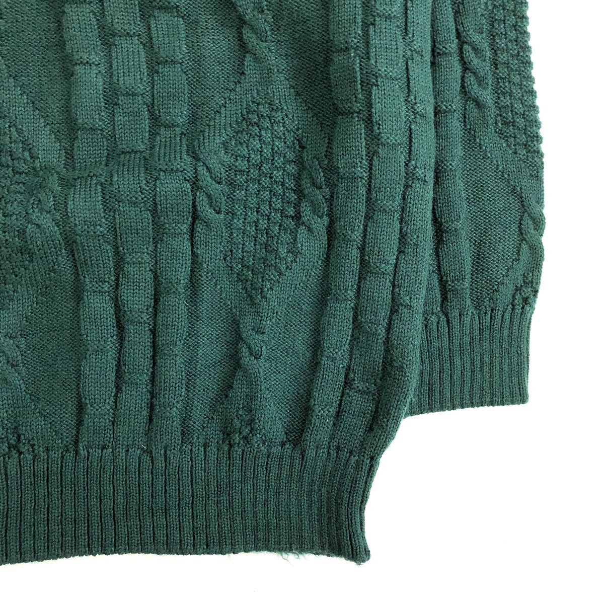 Burberry × Vintage Vintage 80s Burberrys Spell Out Knitwear Sweater Size US XL / EU 56 / 4 - 8 Thumbnail