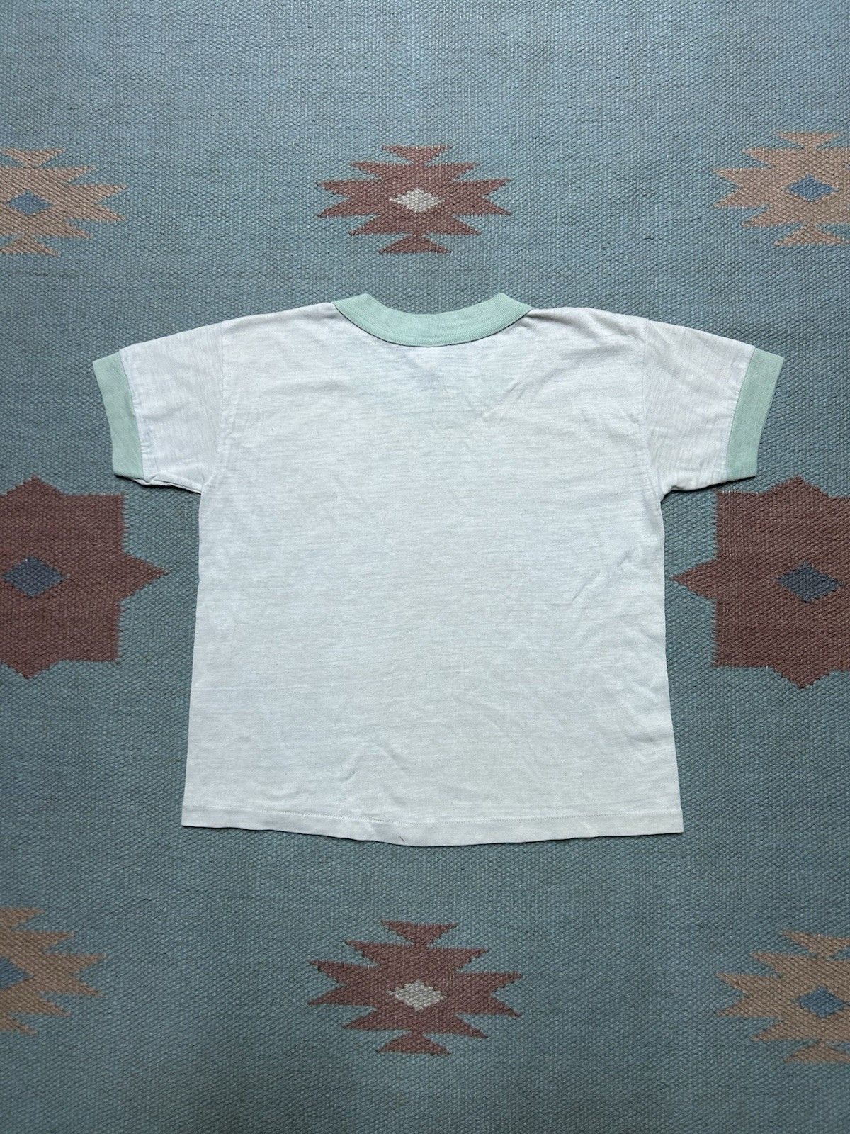 Vintage 60s ringer t shirt sears soft 2 tone boys 6 women’s baby tee Size XXS / US 00 / IT 34 - 6 Thumbnail
