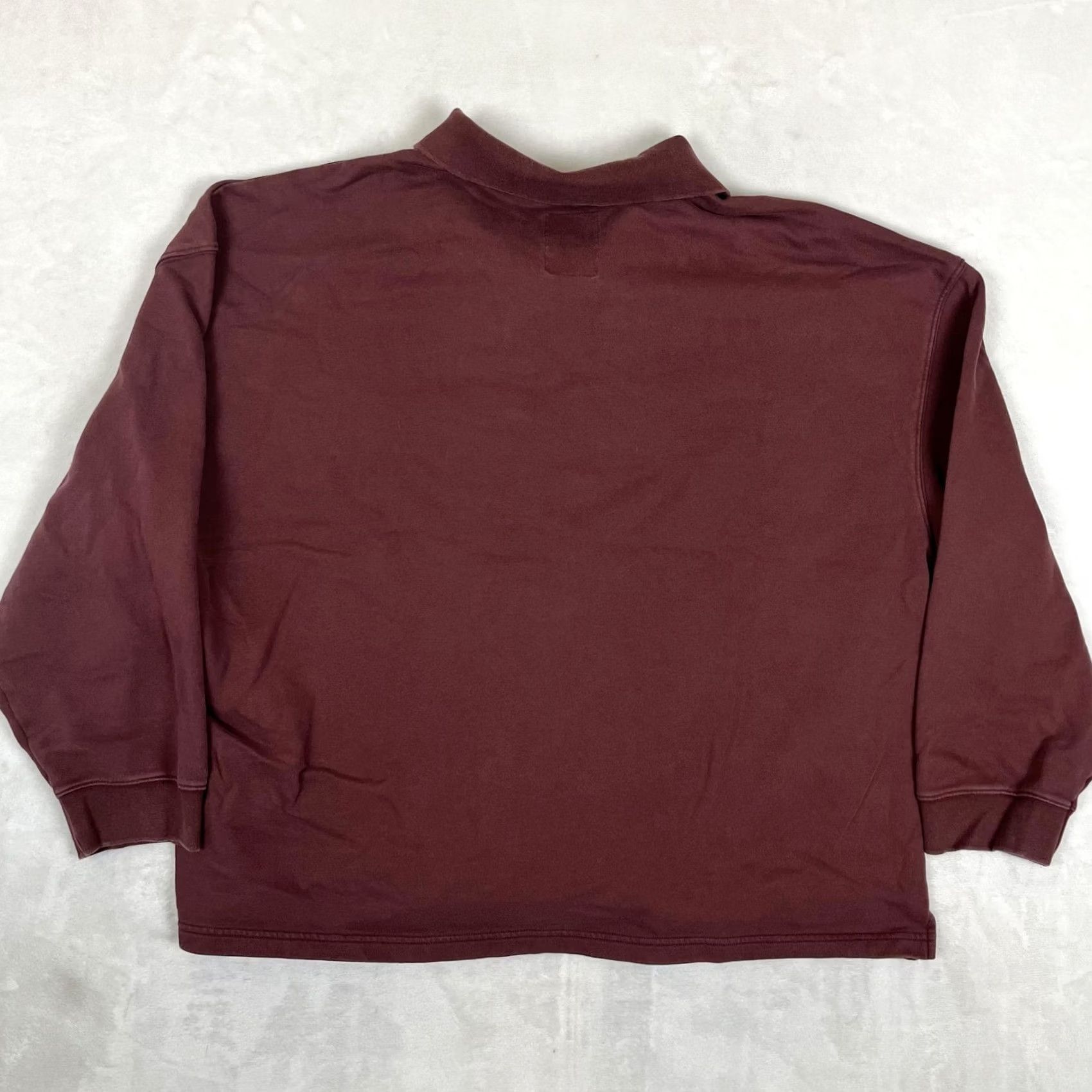 Vintage Savage X Fenty Polo Shirt 2XL Red Long Sleeve Cotton Blend Pullover Womens Size XXL / US 16-18 / IT 52-54 - 6 Thumbnail