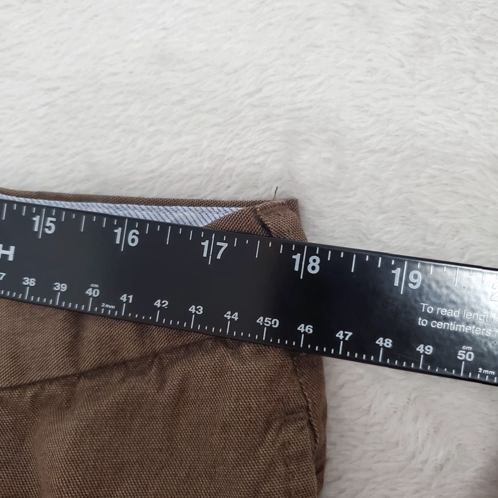 Peter Millar Peter Millar Pants Mens 38 Brown 100% Cotton Flat Front Chino 36X29 FLAW Size US 38 / EU 54 - 6 Thumbnail