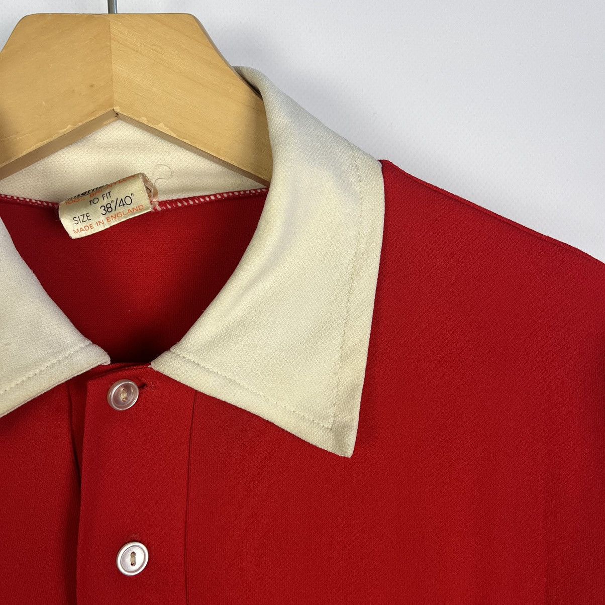 Umbro Vintage Umbro Manchester United Soccer Jersey Shirt Red 70s Size US S / EU 44-46 / 1 - 12 Thumbnail