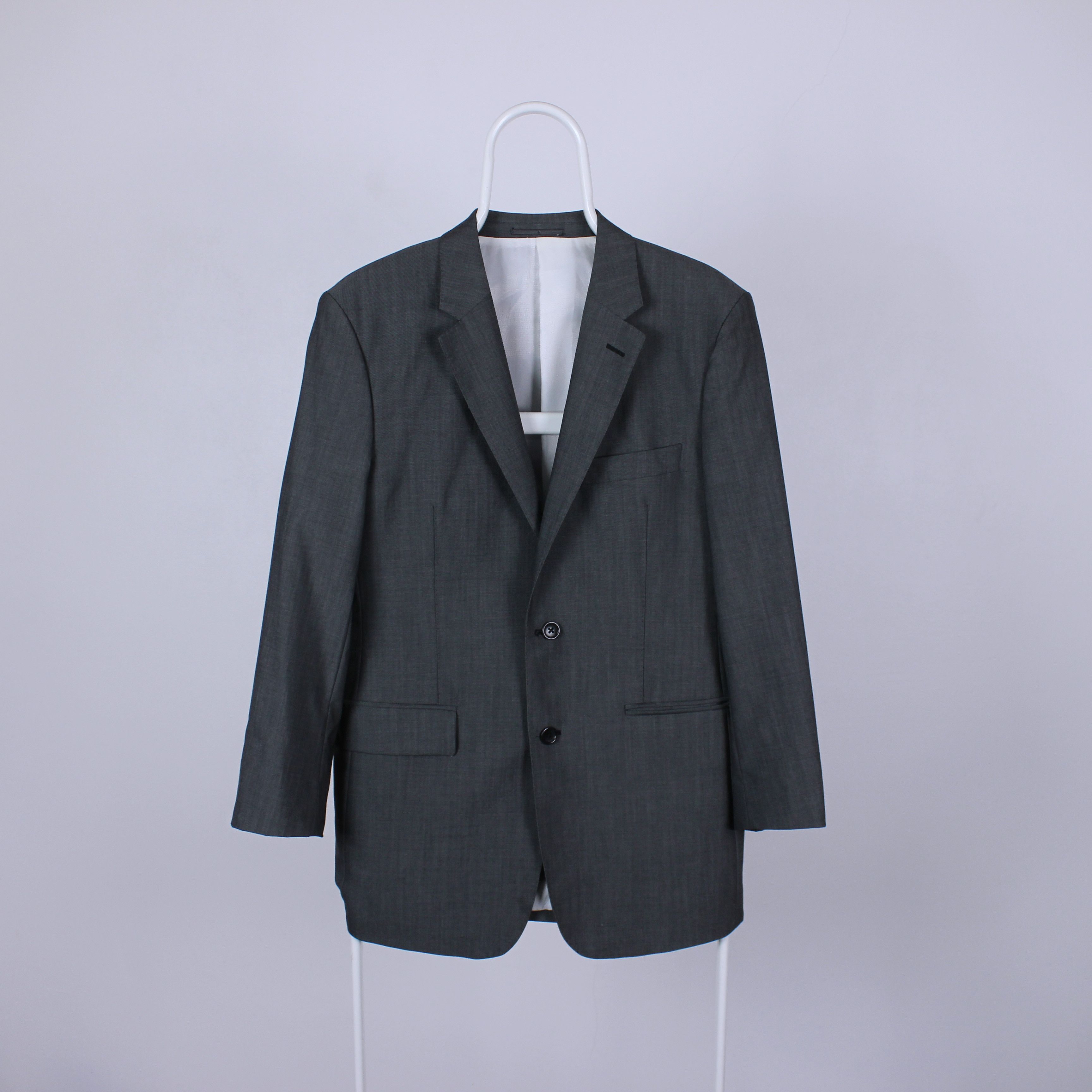 Reiss Reiss blazer gray wool pure M L Size 46R - 3 Thumbnail