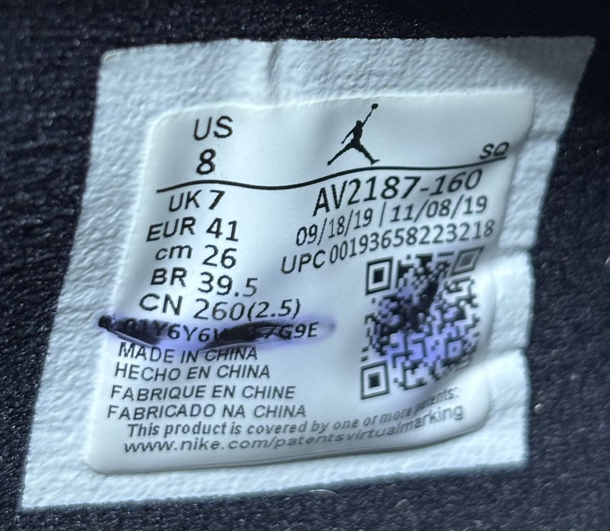Jordan Brand Jordan 11 Retro Low Concord-Bred 2020 Size 8 Size US 8 / EU 41 - 7 Thumbnail