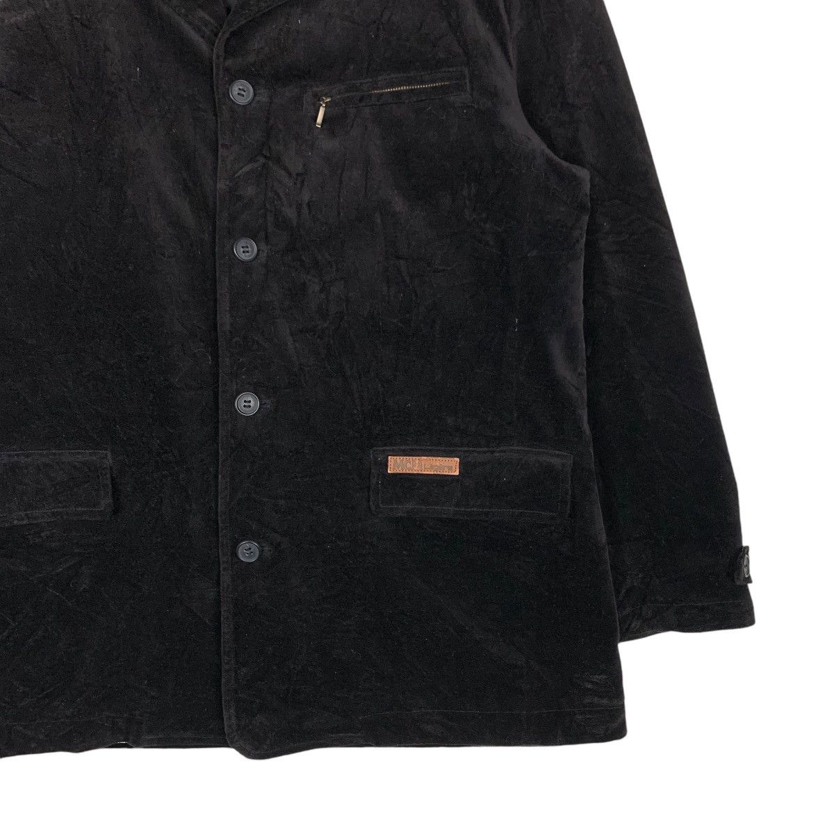 MCM Vintage MCM Legere Black Velvet Jacket #1400-C63 Size US L / EU 52-54 / 3 - 4 Thumbnail
