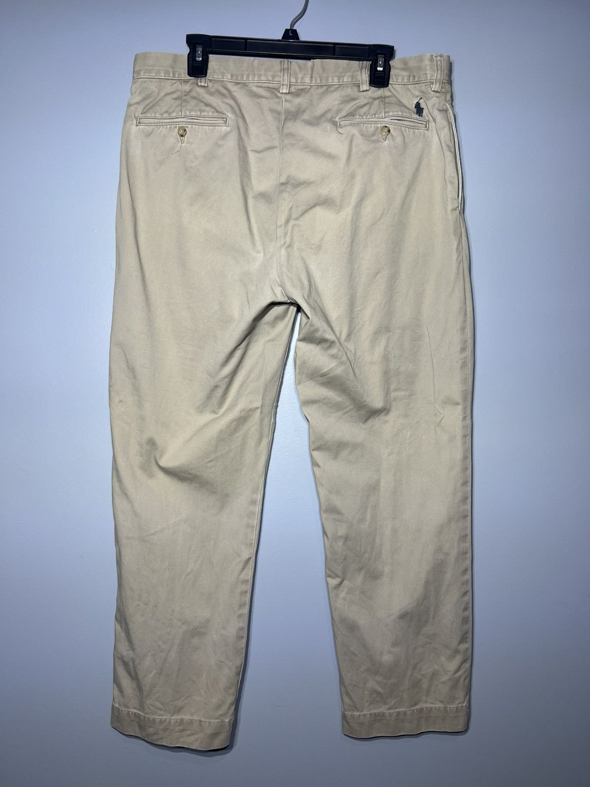 Polo Ralph Lauren Vintage Polo Ralph Lauren Ethan chino pleated trousers 36x29 Size US 36 / EU 52 - 3 Thumbnail