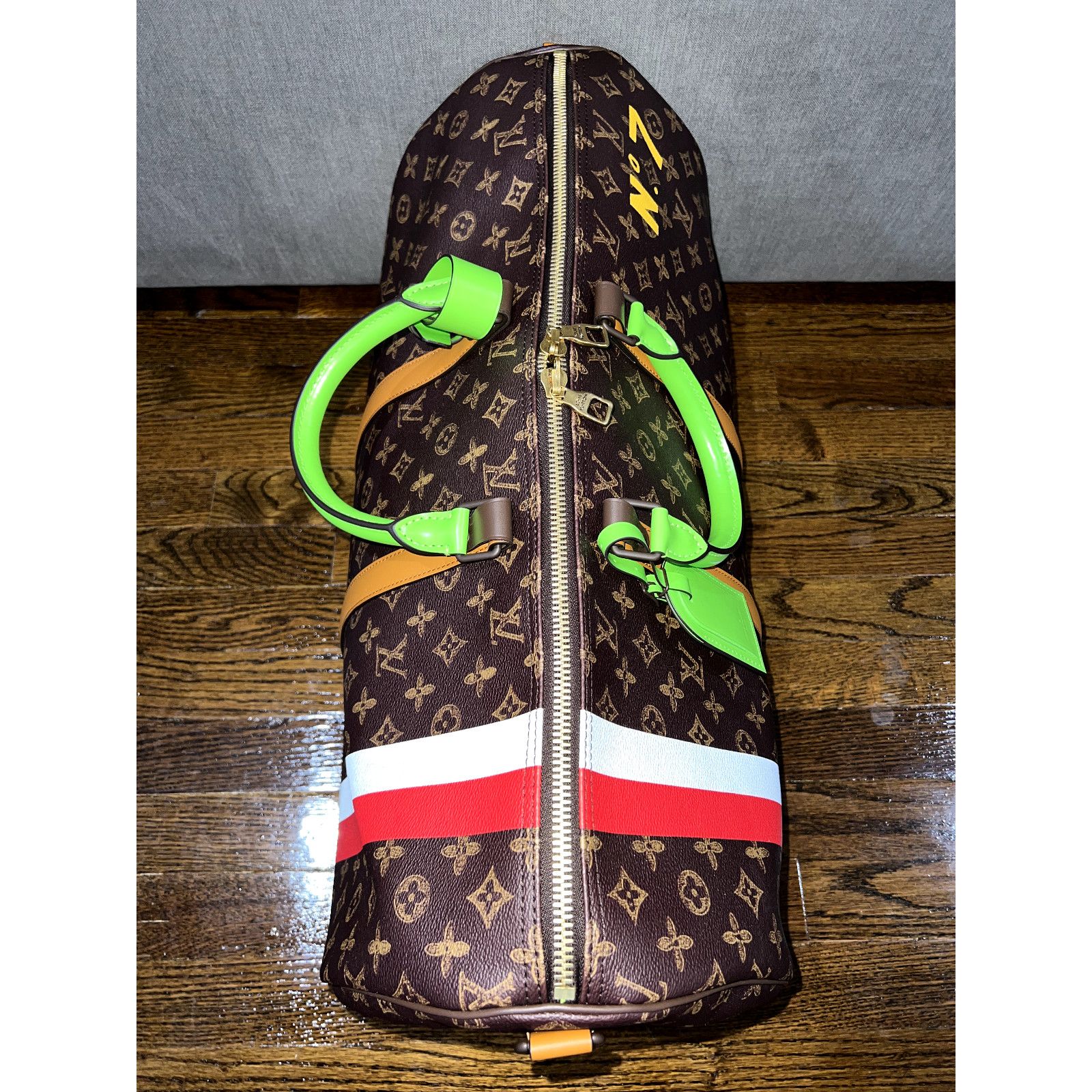 Louis Vuitton Louis Vuitton Keepall Bandouliere Weekend Travel Bag Size ONE SIZE - 6 Thumbnail
