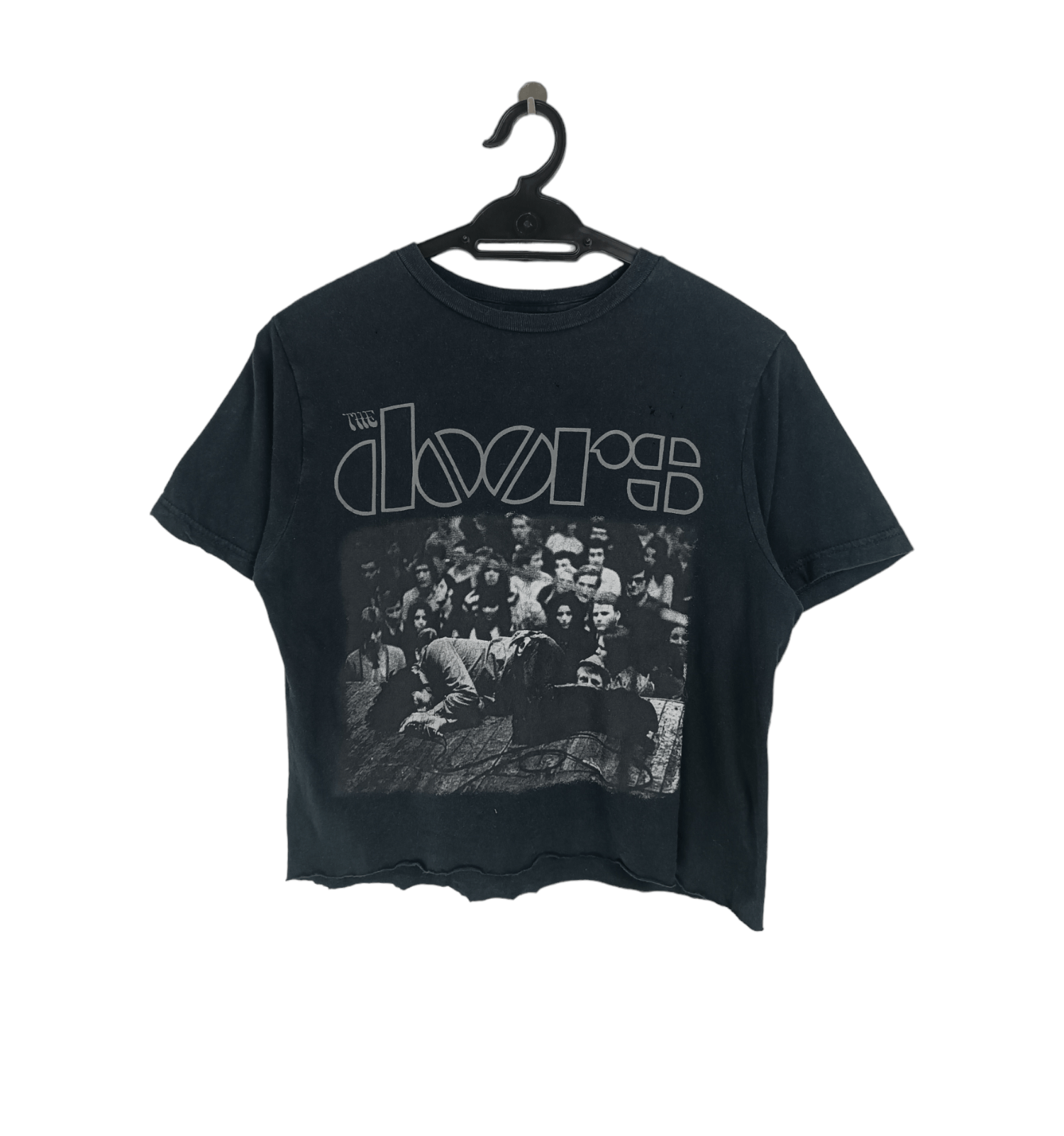 Vintage THRASHED FADED VINTAGE Y2K THE DOORS CROP TOP MORRISON who Size US S / EU 44-46 / 1 - 1 Thumbnail