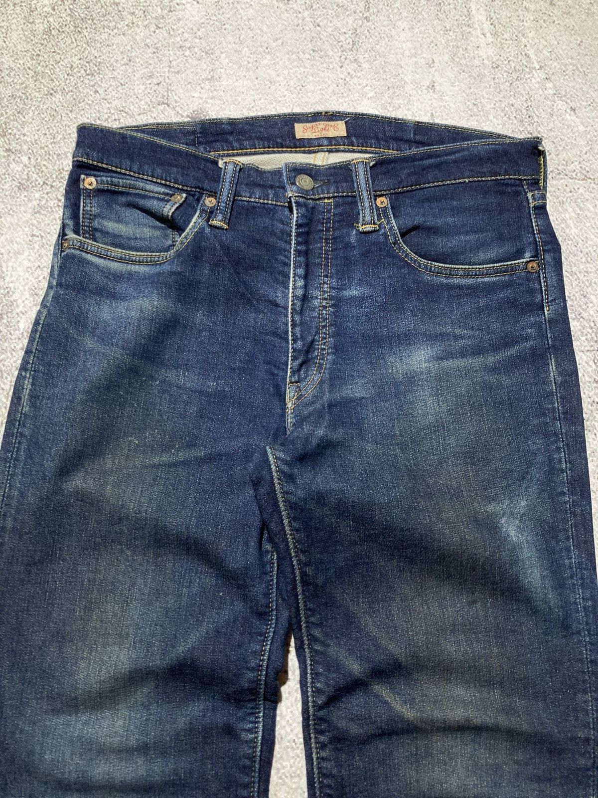 Sugar Cane Vintage Sugar Cane W32 Light Distressed Denim Jeans Pants Size US 31 - 12 Thumbnail