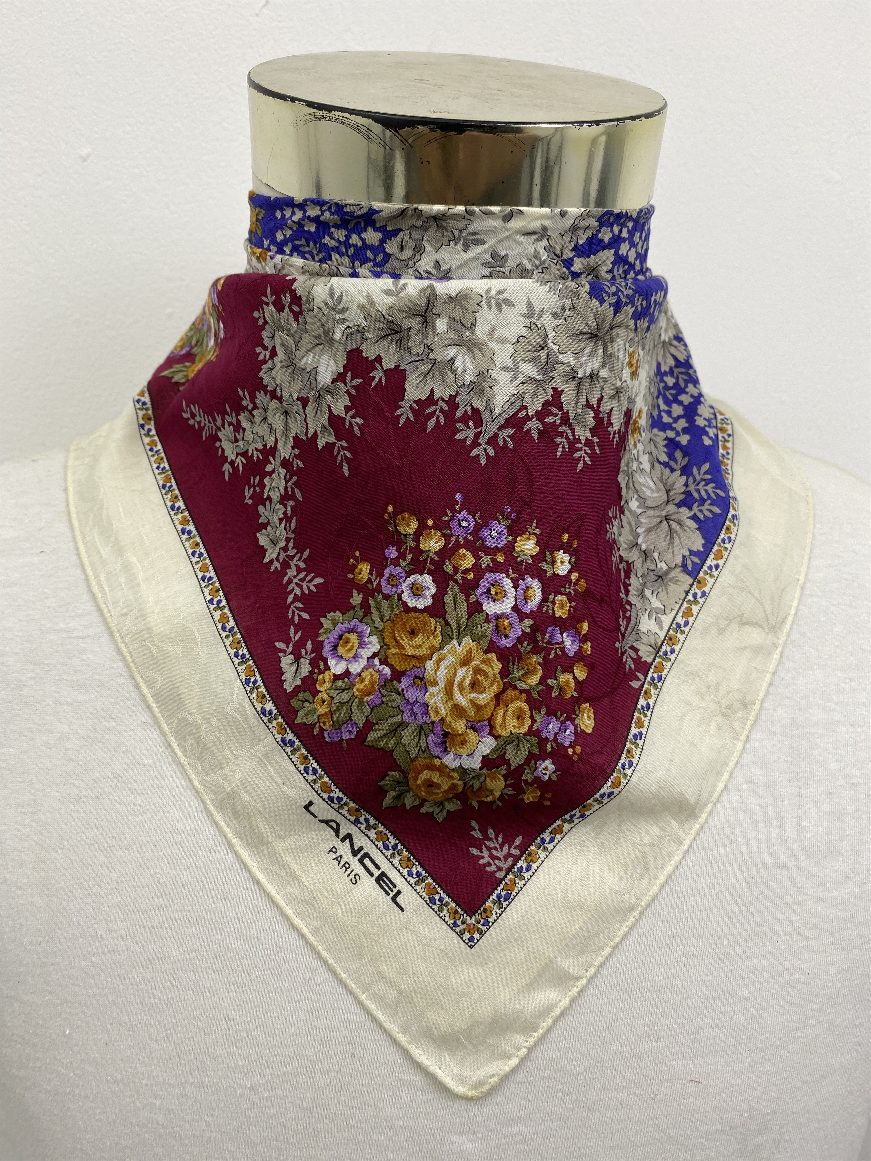 Lancel Lancel Paris Handkerchief / Neckerchief / Bandana HKC0638 Size ONE SIZE - 1 Thumbnail