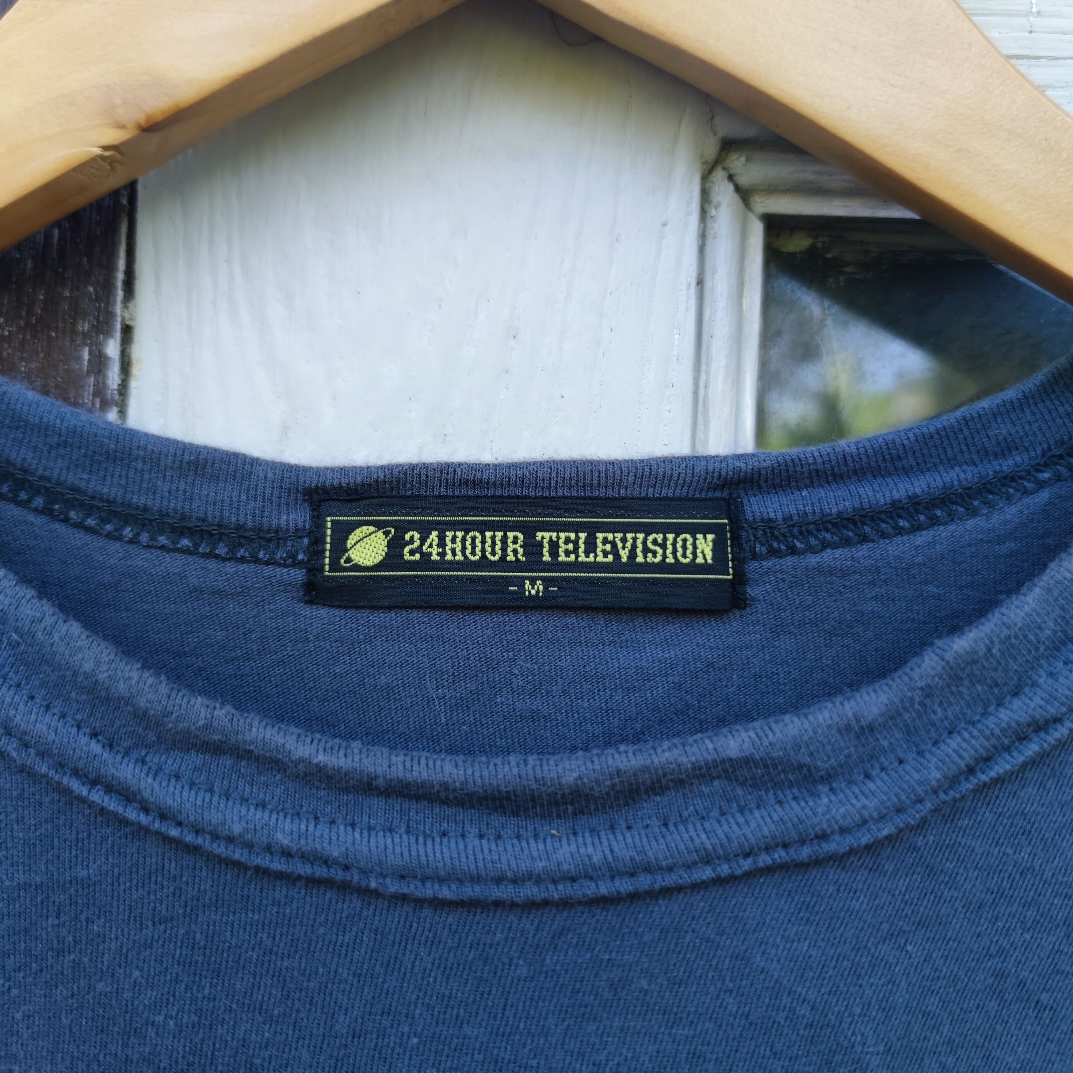 Japanese Brand 24Hour Television Believing The World Will Change T Shirt Size US M / EU 48-50 / 2 - 2 Thumbnail