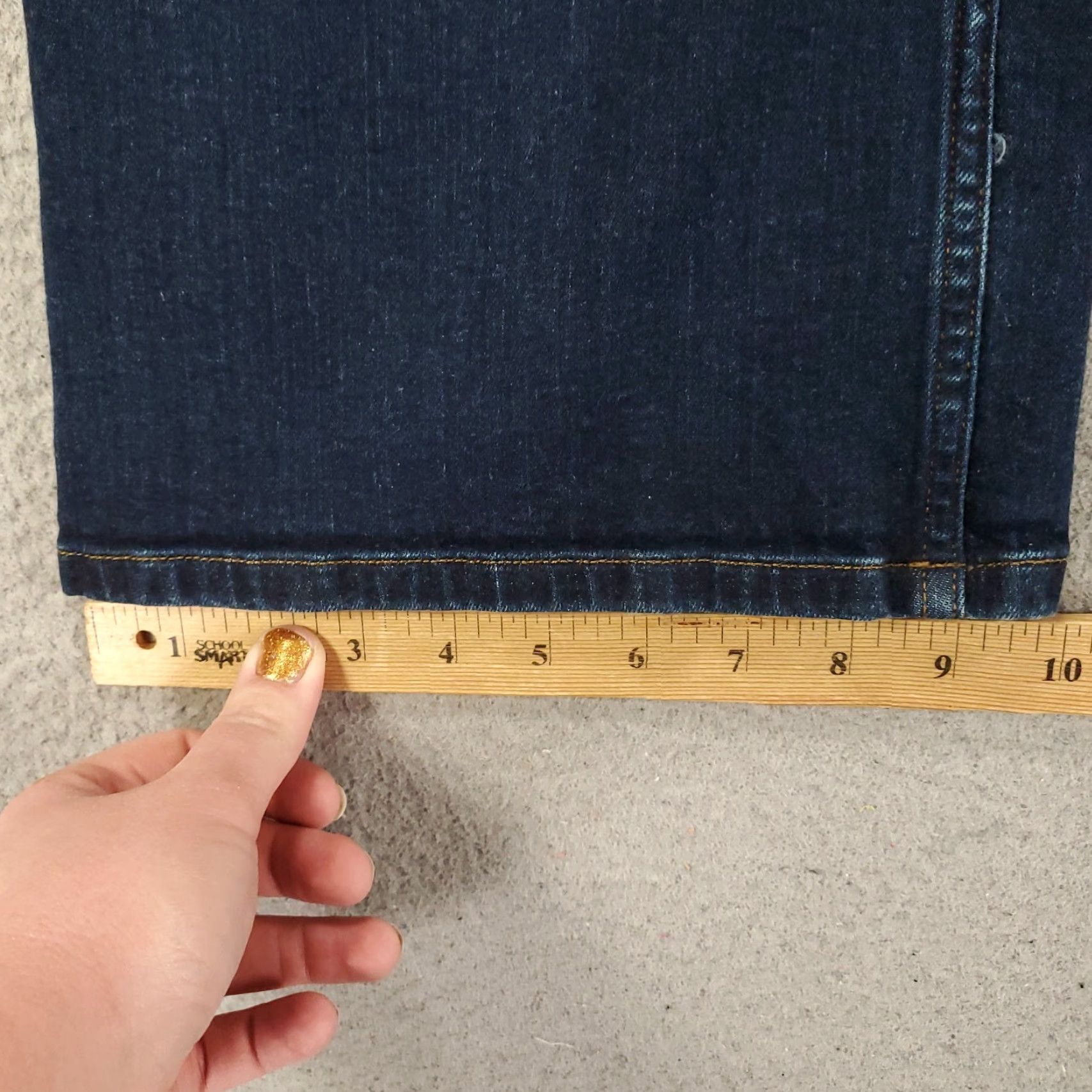 Denime Duluth Jeans Womens 24W X31 Blue Straight Fit Denim Pockets Stretch 24W Size 42" / US 20 - 4 Thumbnail