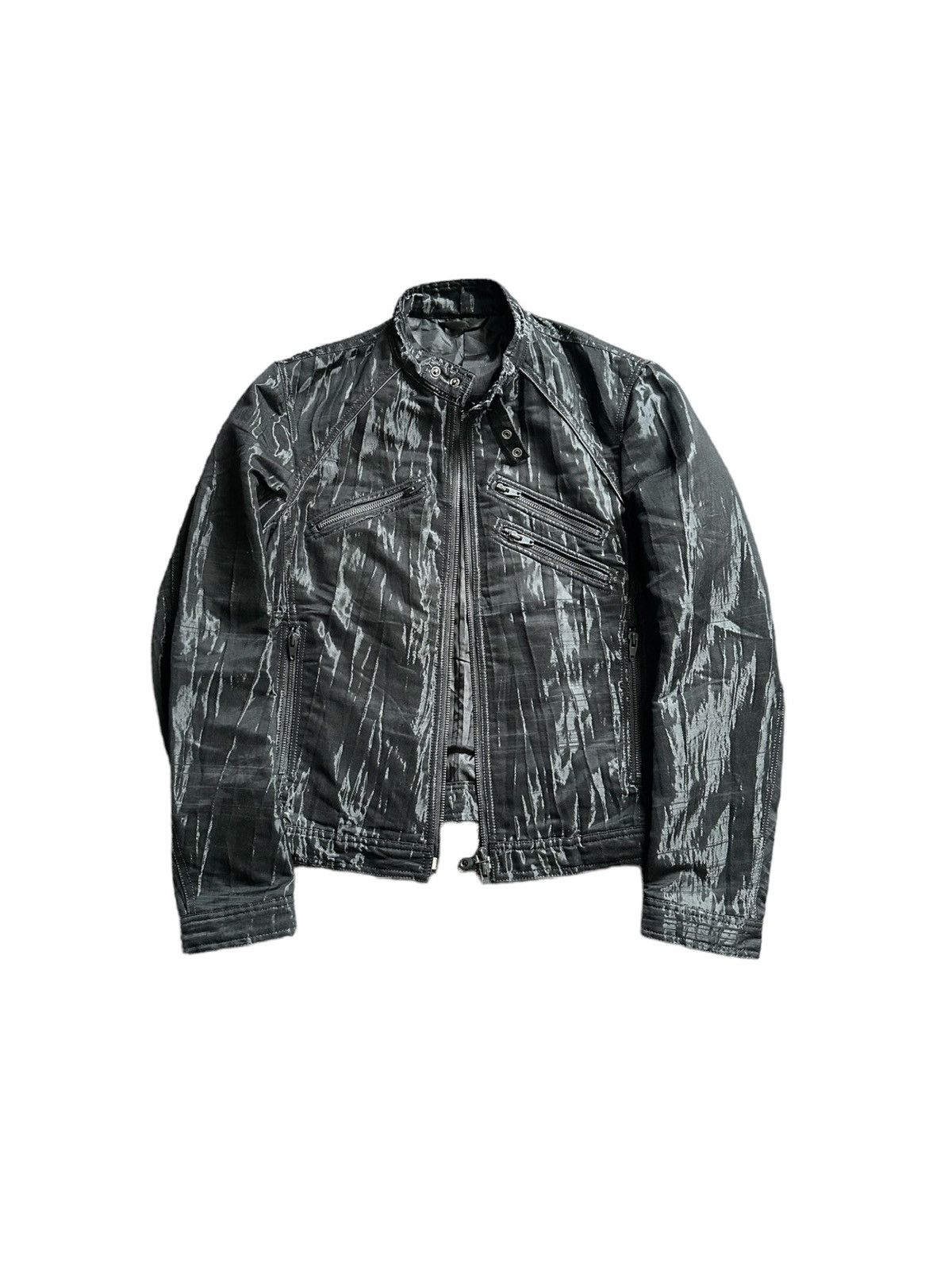 Yohji Yamamoto 00s A.A.R by Yohji Yamamoto biker zipper jacket Size US M / EU 48-50 / 2 - 1 Thumbnail