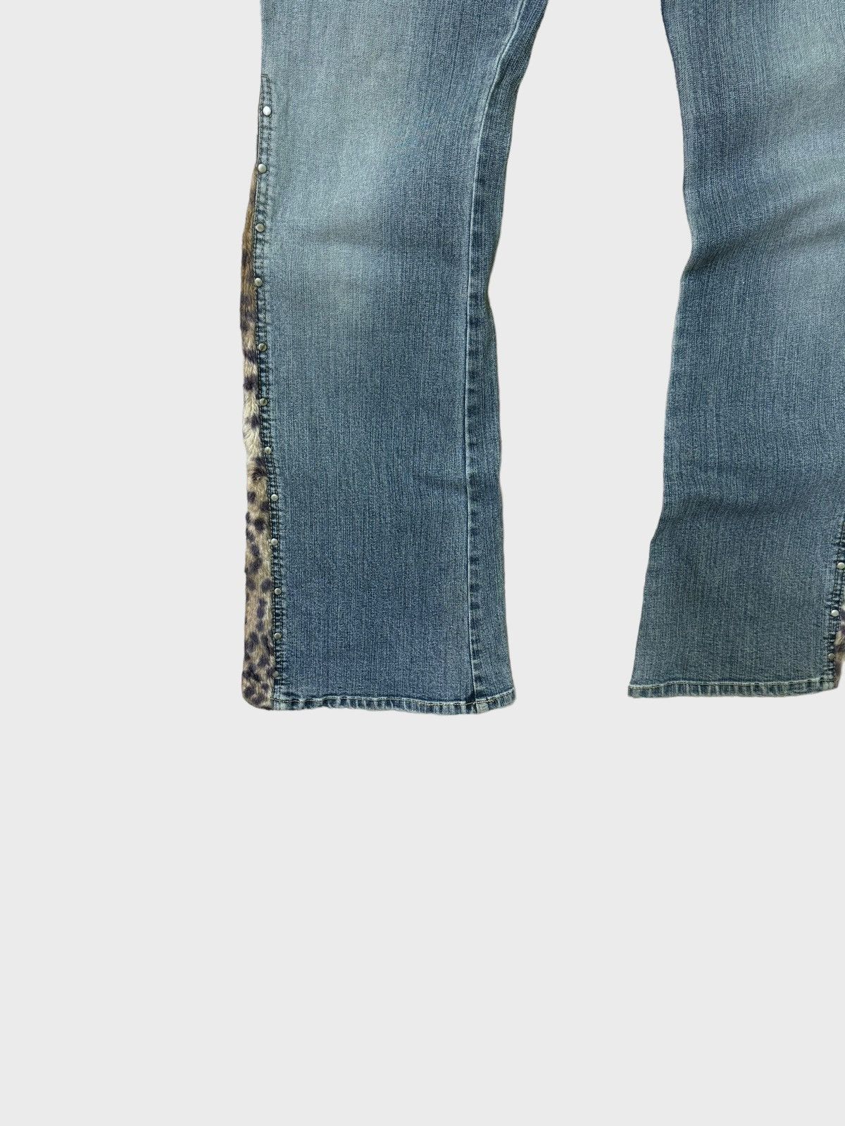 Hysteric Glamour × If Six Was Nine × Japanese Brand Crazy Flared ORIRIN Leopard Reworked Bootcut jeans Size US 28 / EU 44 - 7 Thumbnail