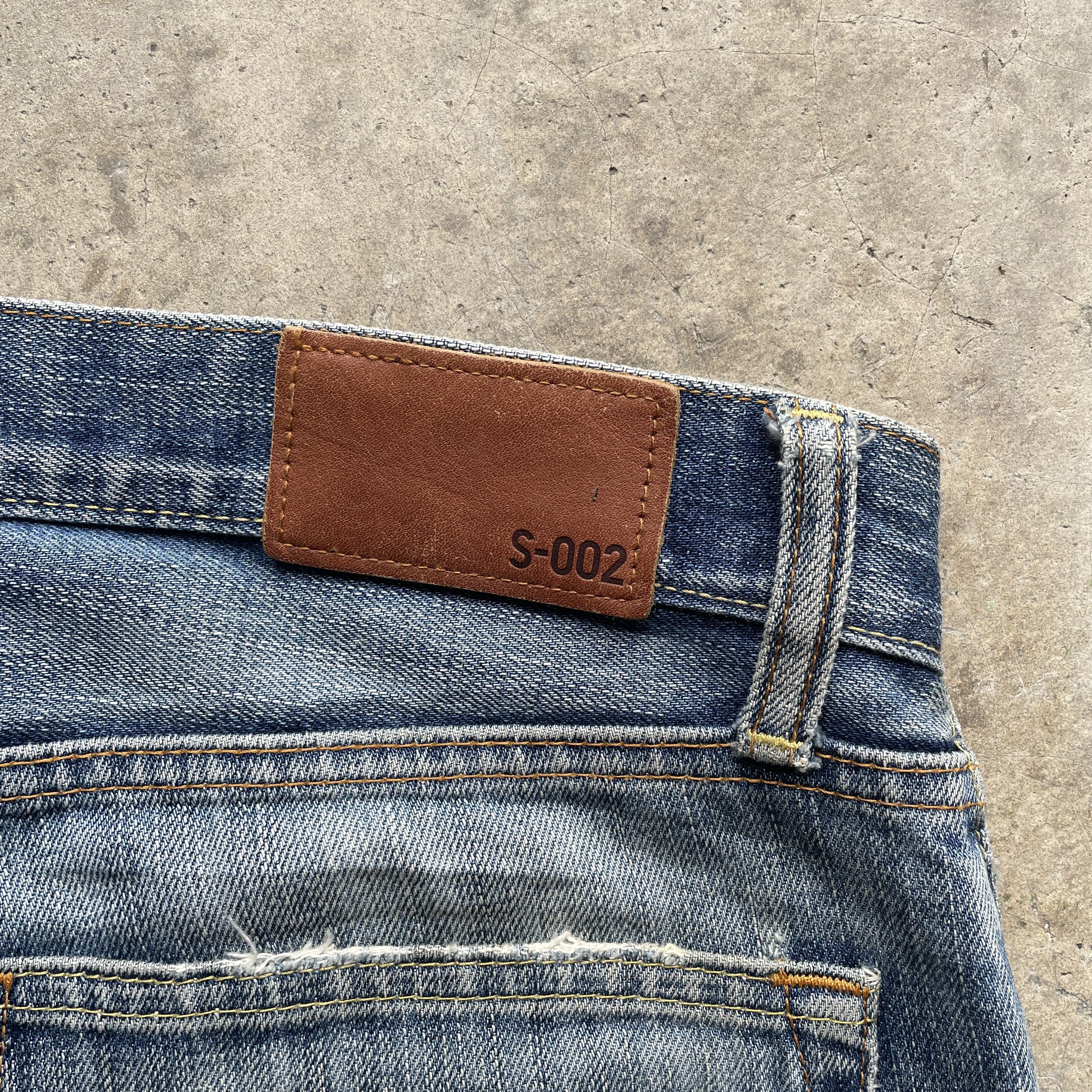 Faded Glory × Japanese Brand × Vintage VINTAGE JAPANESE FADED STONEWASH JEANS PANTS DENIM W33x31.5 Size US 33 - 7 Thumbnail