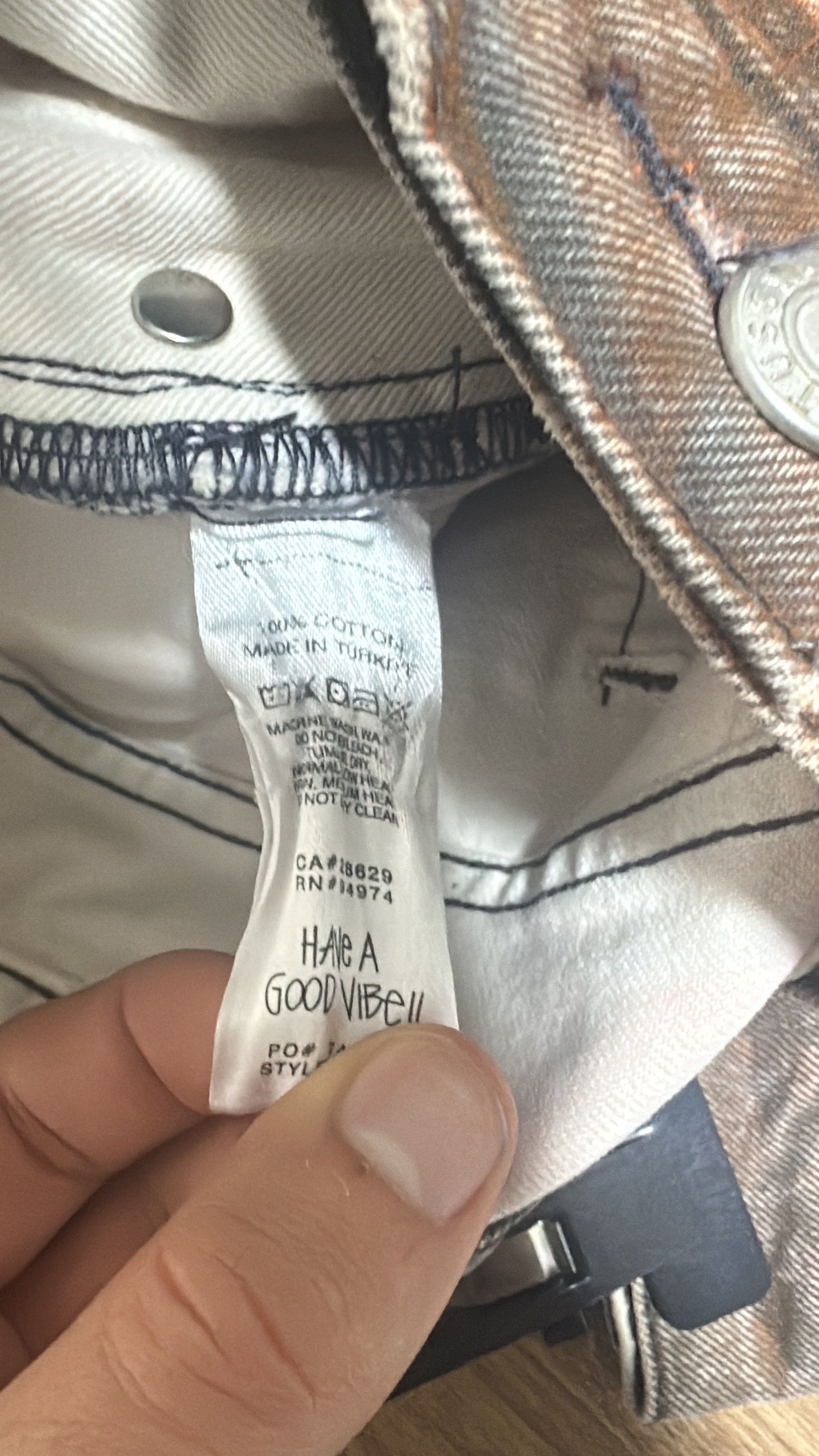 Stussy Stüssy Big Ol Jean Spray Dyed Orange Camo Size 30 Size US 30 / EU 46 - 7 Thumbnail