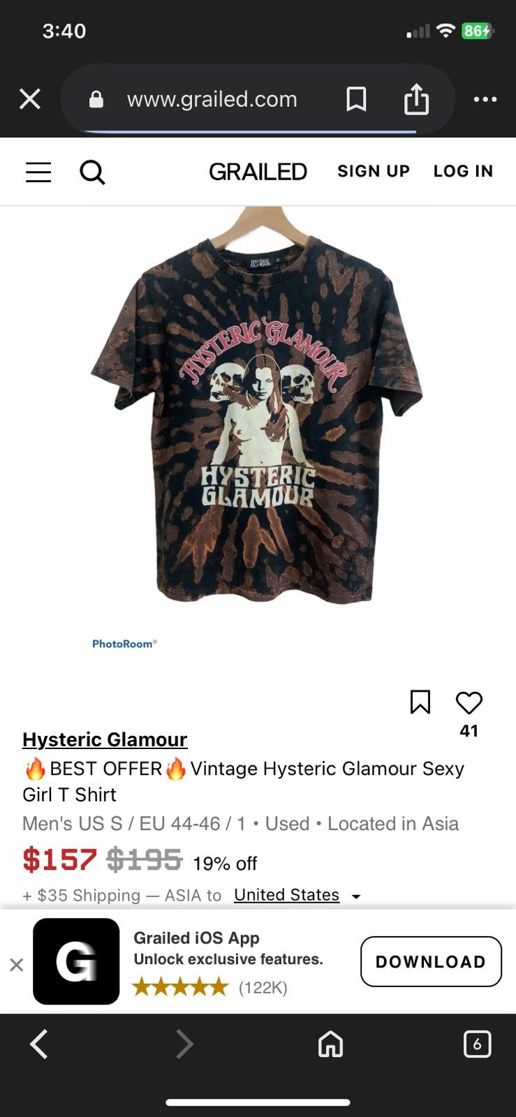 Hysteric Glamour 00s Vintage Y2K Hysteric Glamour Sexy Girl Size S / US 4 / IT 40 - 7 Thumbnail