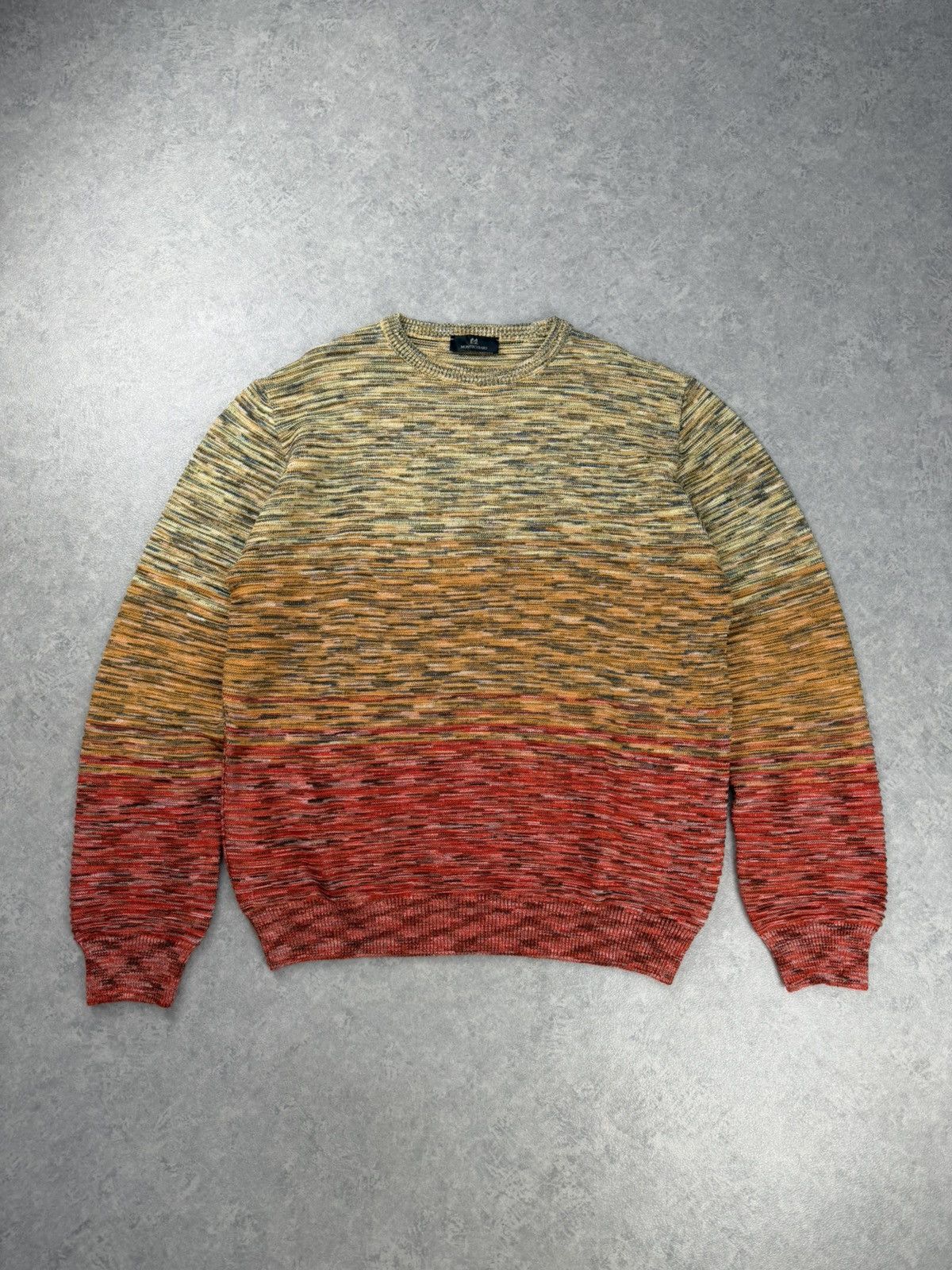 Other Montechiaro Knit Sweater Men’s Multicolor Size 54 Size US L / EU 52-54 / 3 - 1 Thumbnail