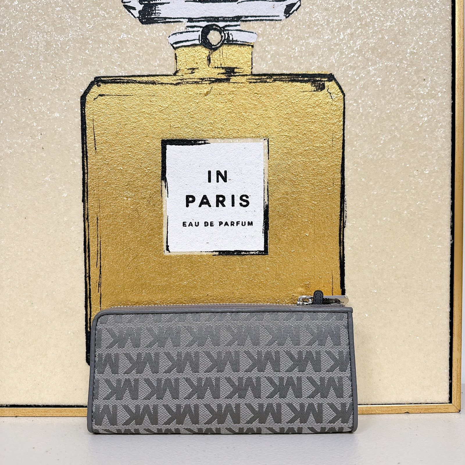 Michael Kors Michael Kors 35T9STVZ3JJet Set Travel Signature CanvasWallet Size ONE SIZE - 2 Thumbnail