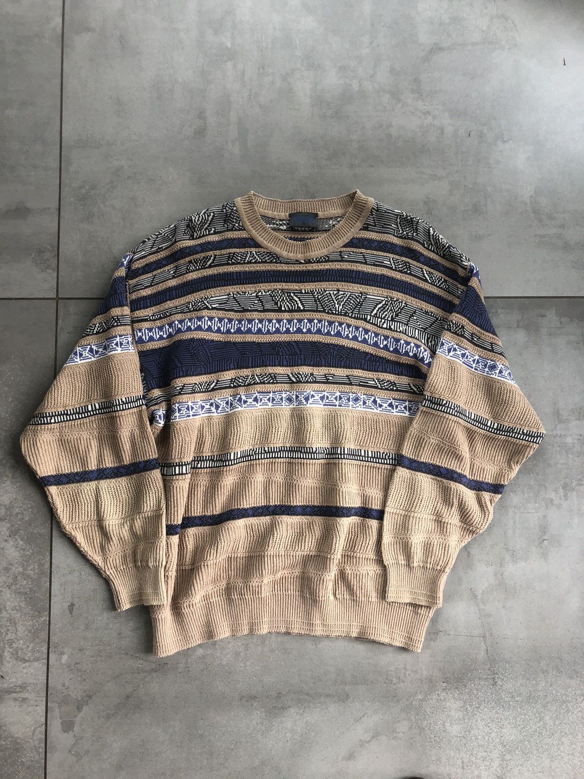 Kenzo × Vintage Kenzo homme Vintage sweater knitwear Size US XXL / EU 58 / 5 - 1 Thumbnail