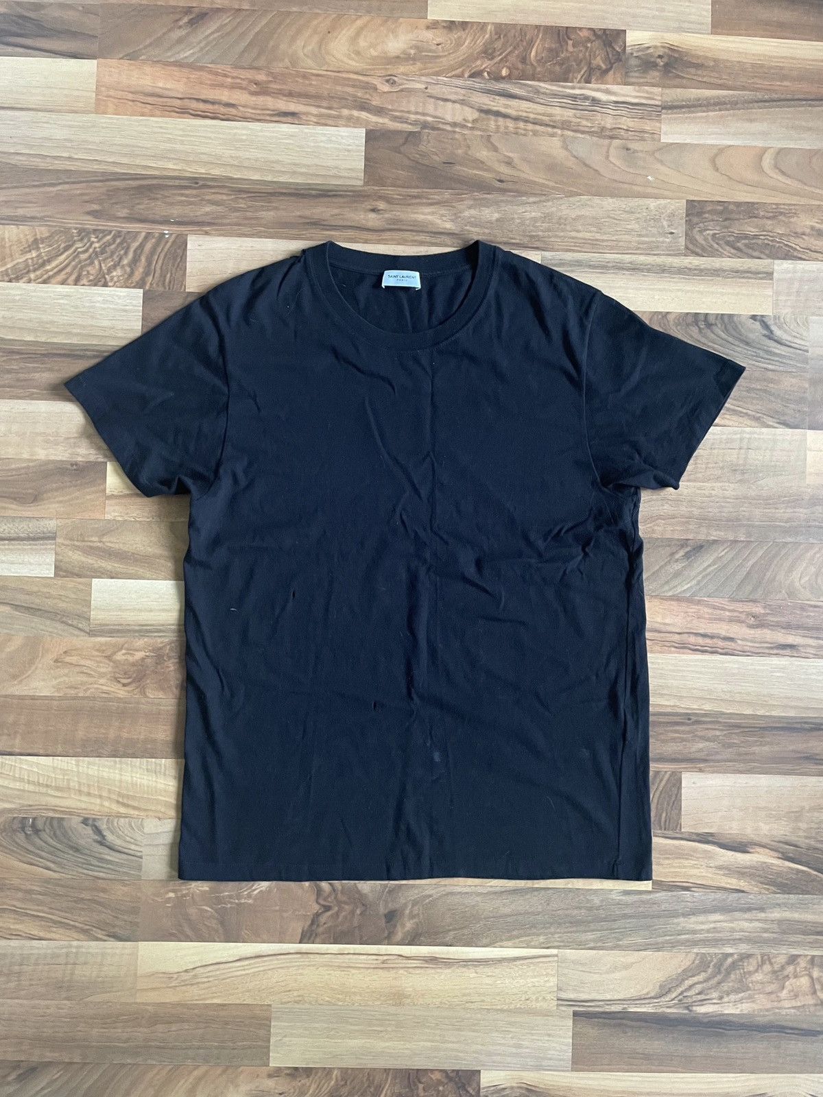 Saint Laurent Paris Saint Laurent Paris FW16 Black T-Shirt Size US M / EU 48-50 / 2 - 1 Thumbnail