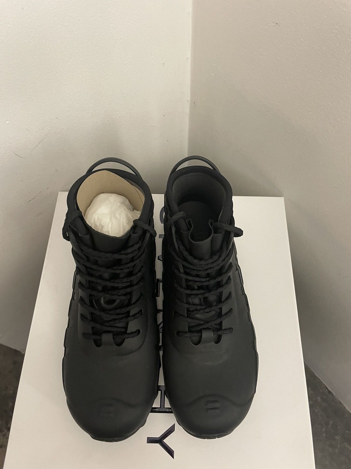 Givenchy Bogs lace up boots in rubber and neoprene Size US 9 / EU 42 - 5 Thumbnail