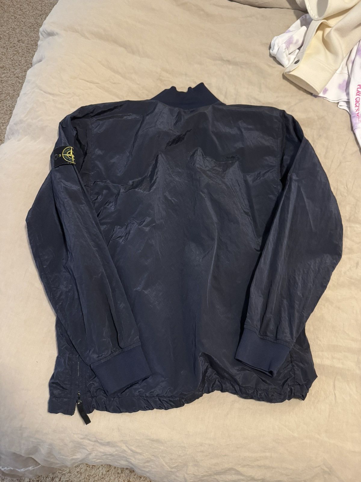 Stone Island Stone Island Nylon Metal Quarter Zip Size US XL / EU 56 / 4 - 2 Thumbnail