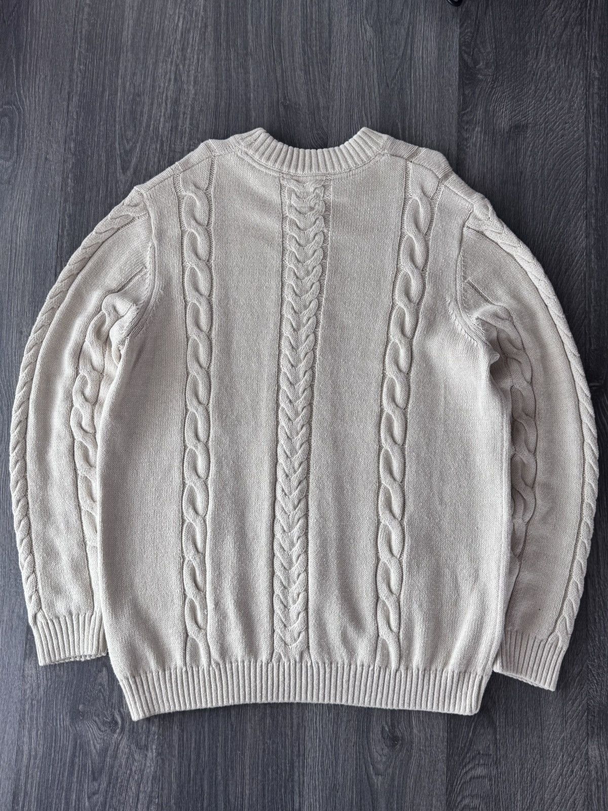 Wrangler Y2K Vintage Avantgarde Wrangler Oversized Cable Sweater Size US XL / EU 56 / 4 - 5 Thumbnail
