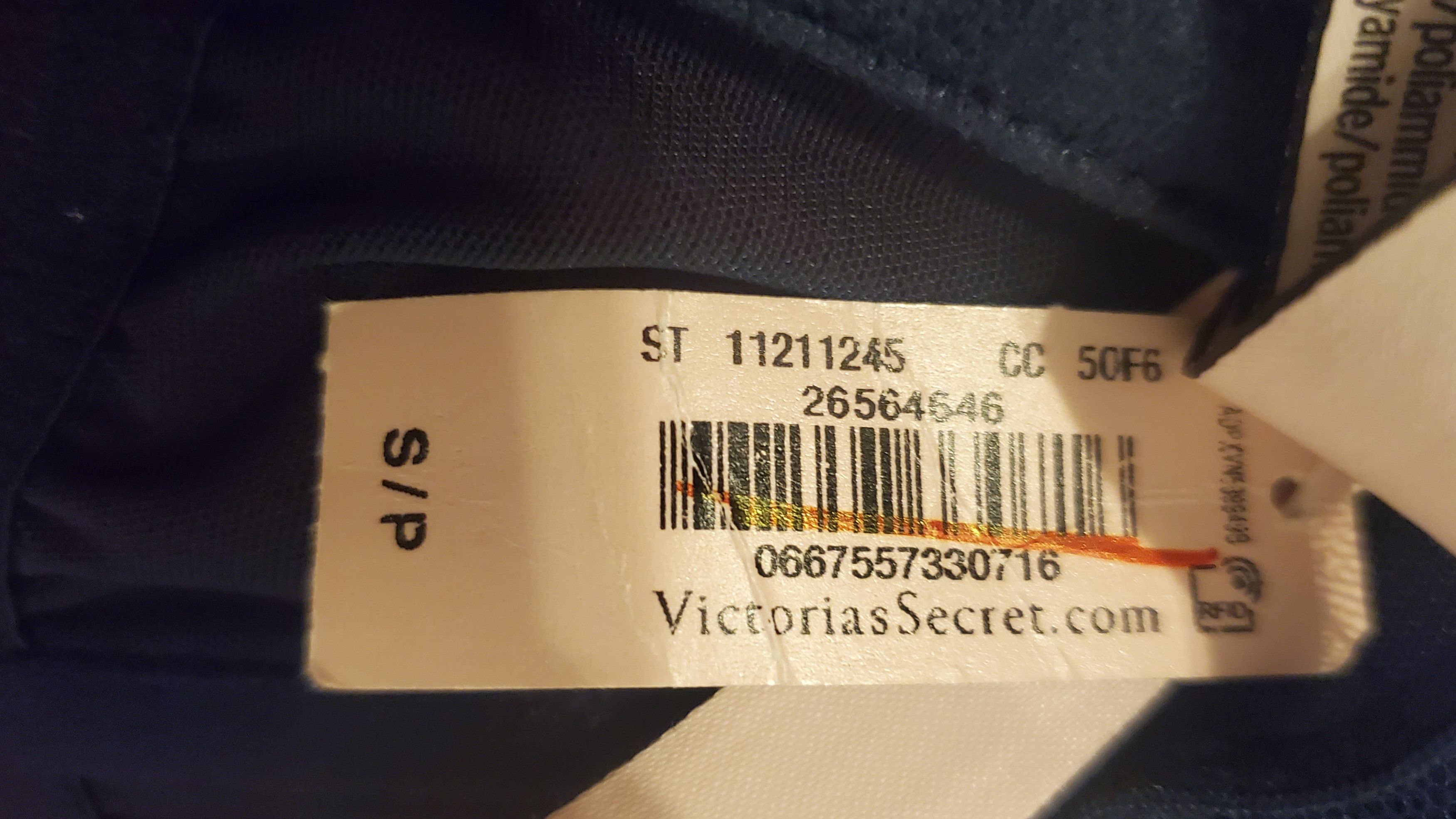 Victoria's Secret VIC SECRET NAVY BLUE EMBROIDERED BRALETT Size S / US 4 / IT 40 - 5 Thumbnail