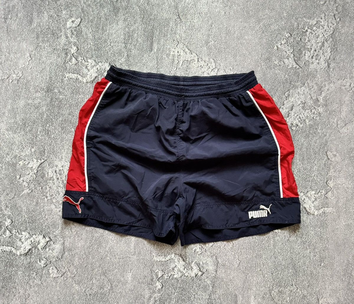 Puma × Vintage Puma M big logo vintage shorts 🩳 Size US 34 / EU 50 - 4 Thumbnail