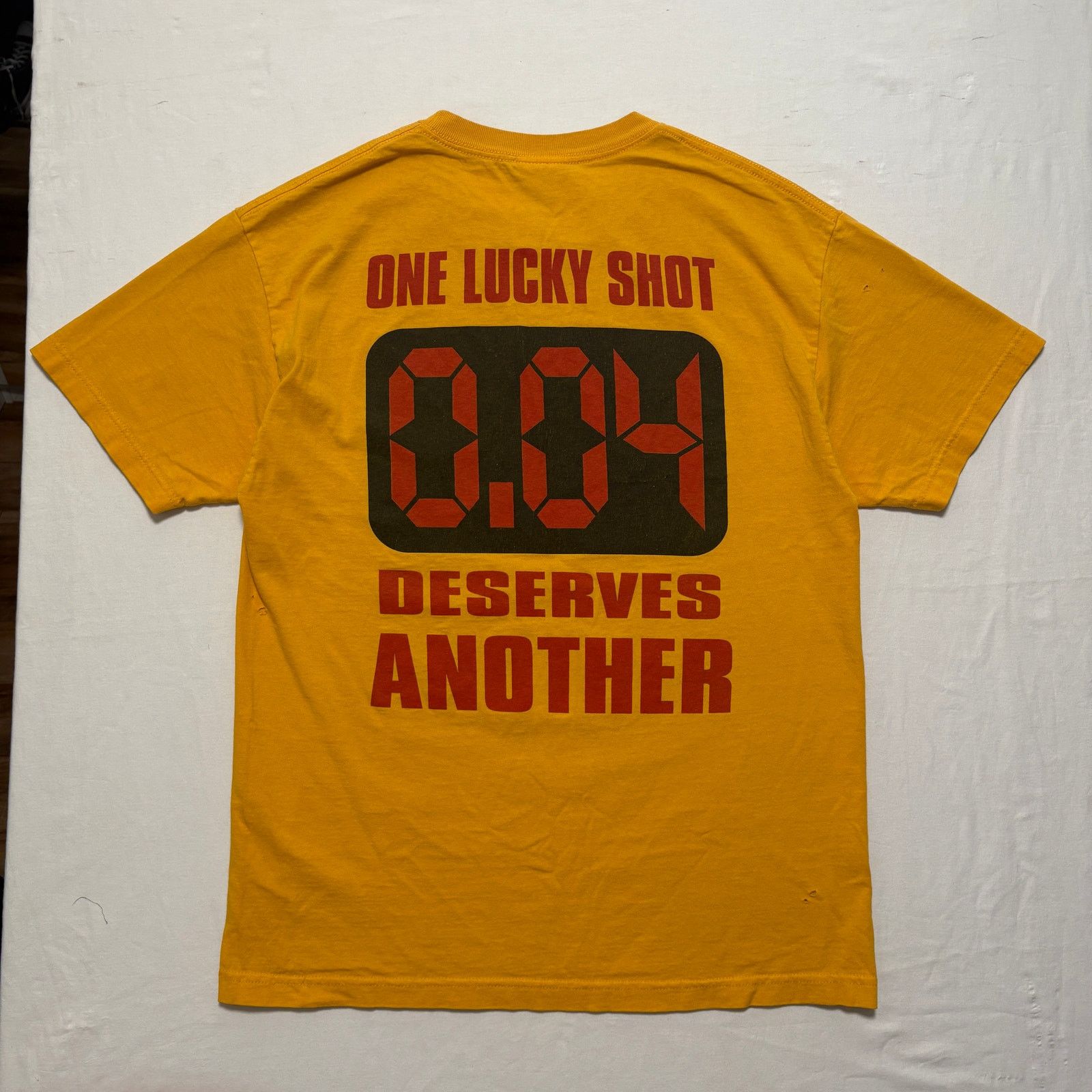 Alstyle Y2K 00's LA Lakers Derek Fisher Fling T-Shirt Yellow L Size US L / EU 52-54 / 3 - 5 Thumbnail