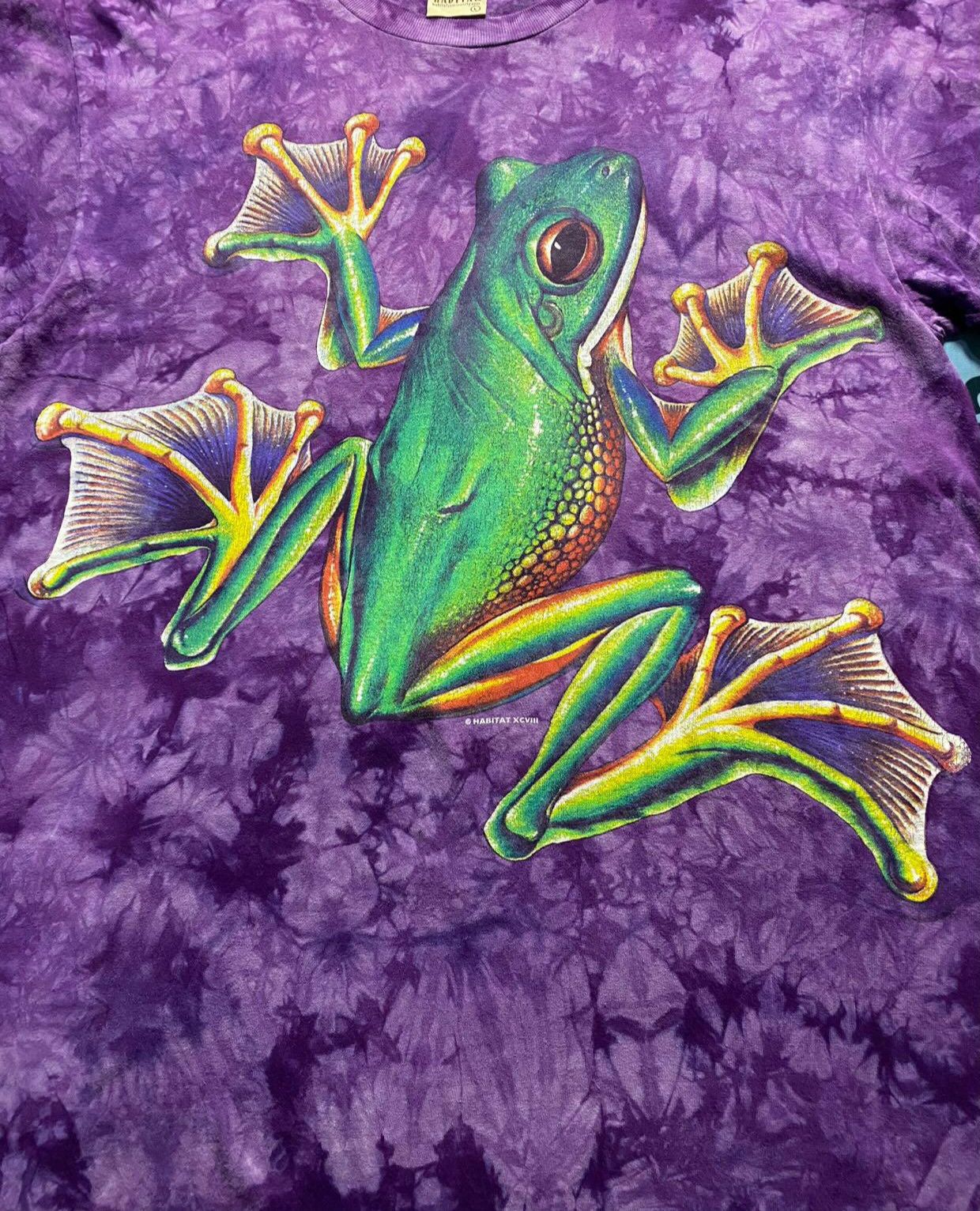 Cabelas Tropical Frog Cabelas 1998 Tie Dye Purple Size US L / EU 52-54 / 3 - 1 Thumbnail