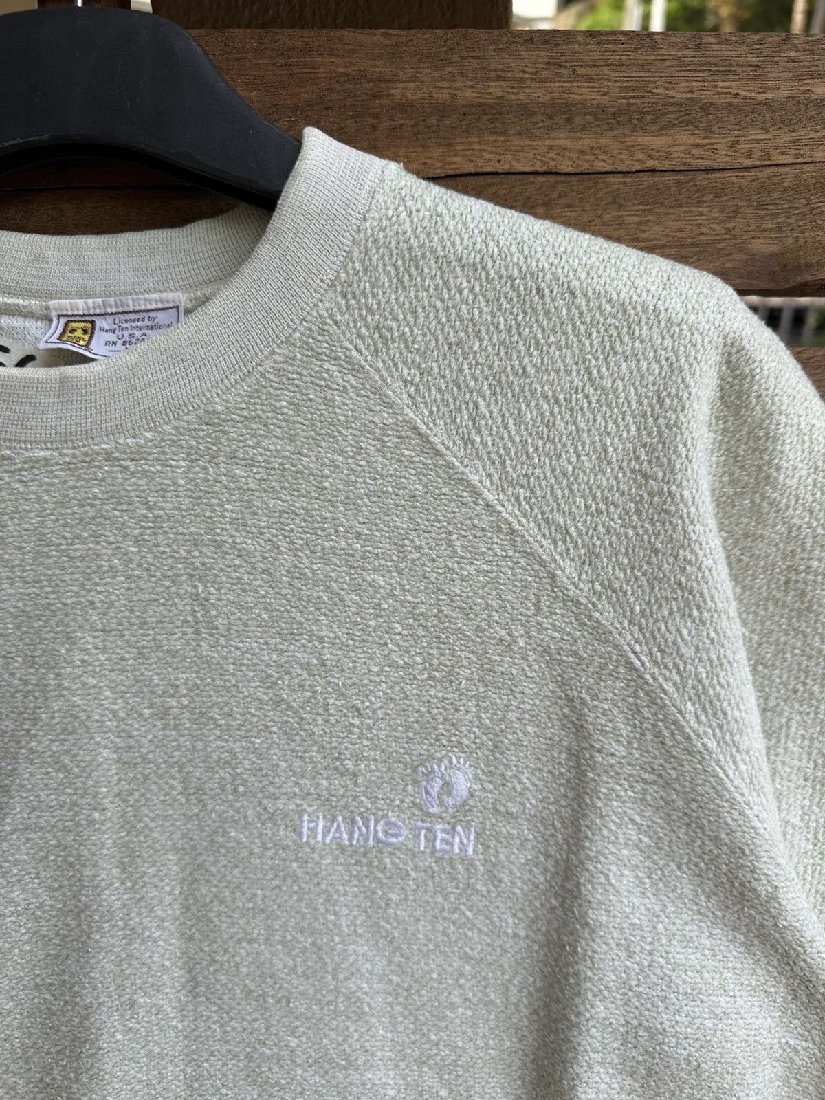 Hang Ten Vintage Hang Ten Short Sleeve Sweater Size US L / EU 52-54 / 3 - 4 Thumbnail
