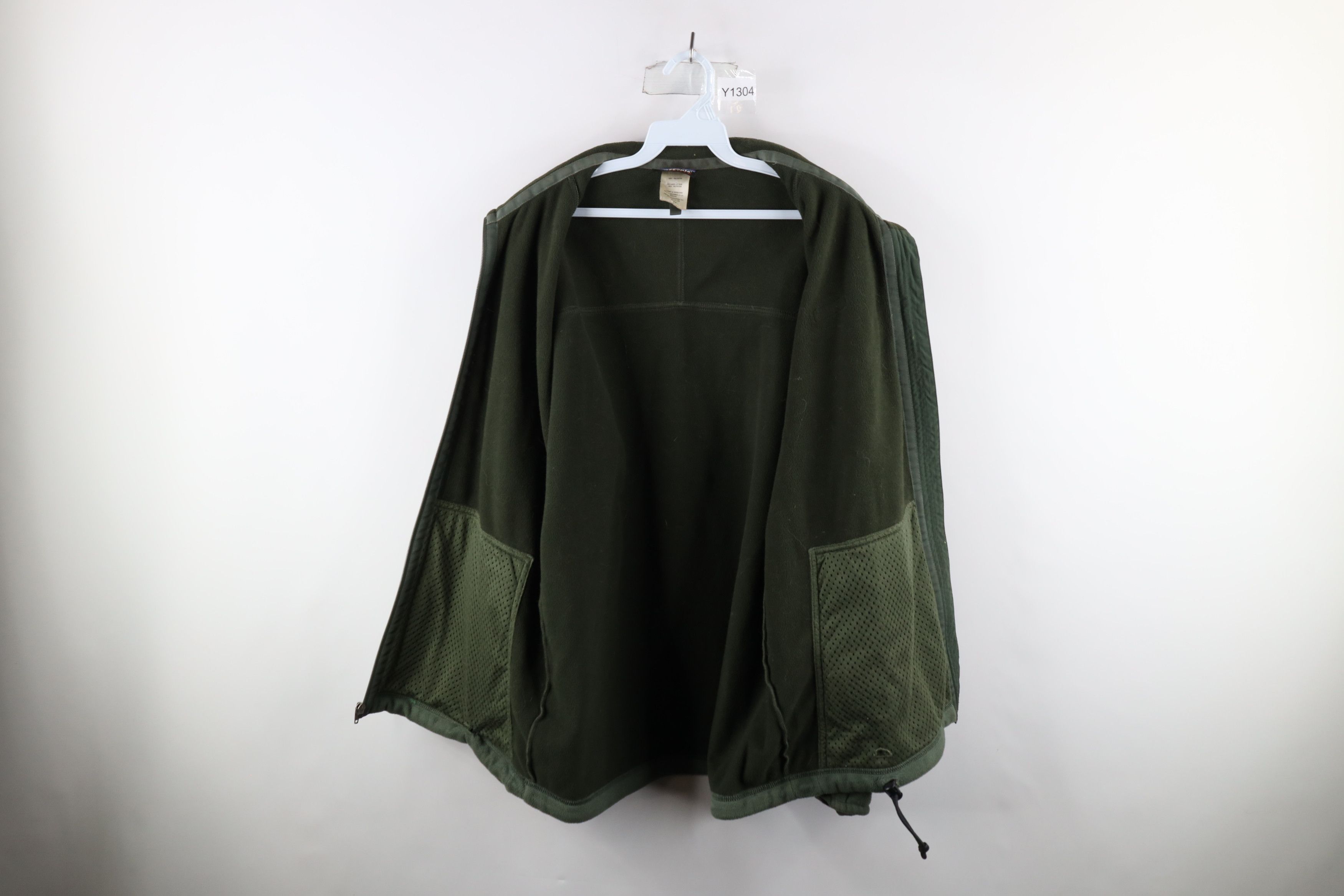 Patagonia Vintage Patagonia Synchilla Spell Out Fleece Jacket Green Size US L / EU 52-54 / 3 - 13 Thumbnail