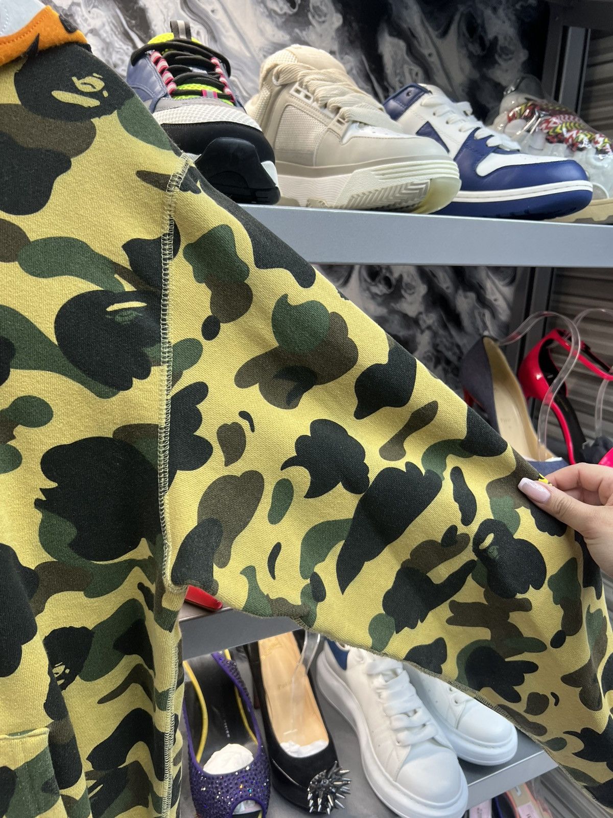Bape Bape Shark Hoodie Full Zip Size US XL / EU 56 / 4 - 4 Thumbnail