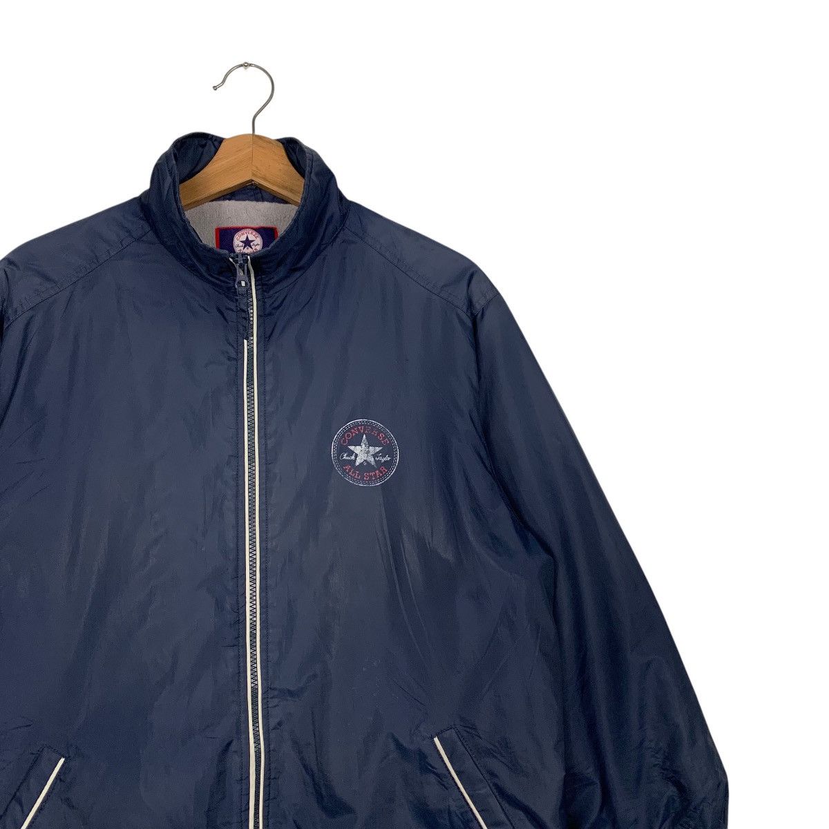 Converse Vintage 90's CONVERSE Big Logo Light Jacket #2787-C126 Size US S / EU 44-46 / 1 - 6 Thumbnail