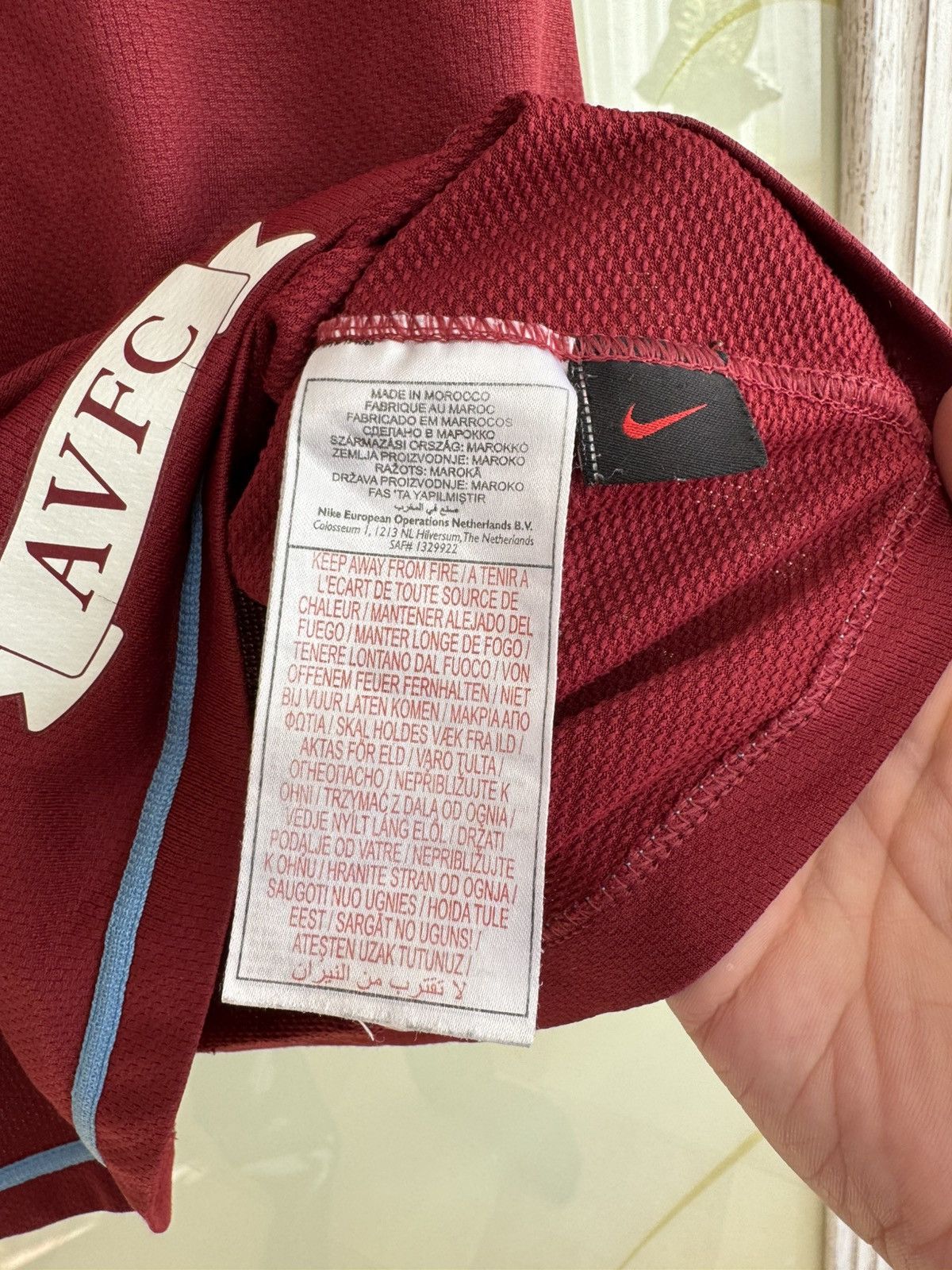 Nike × Vintage Vintage Aston Villa 2007-2008 Home Soccer Jersey Football Kit Size US XXL / EU 58 / 5 - 10 Thumbnail