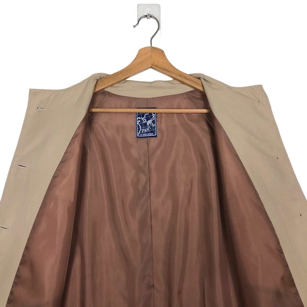 Japanese Brand 🔥Long Jacket Rich Brown Part 2 Junko Shimada Issey Miyake Size US M / EU 48-50 / 2 - 11 Thumbnail