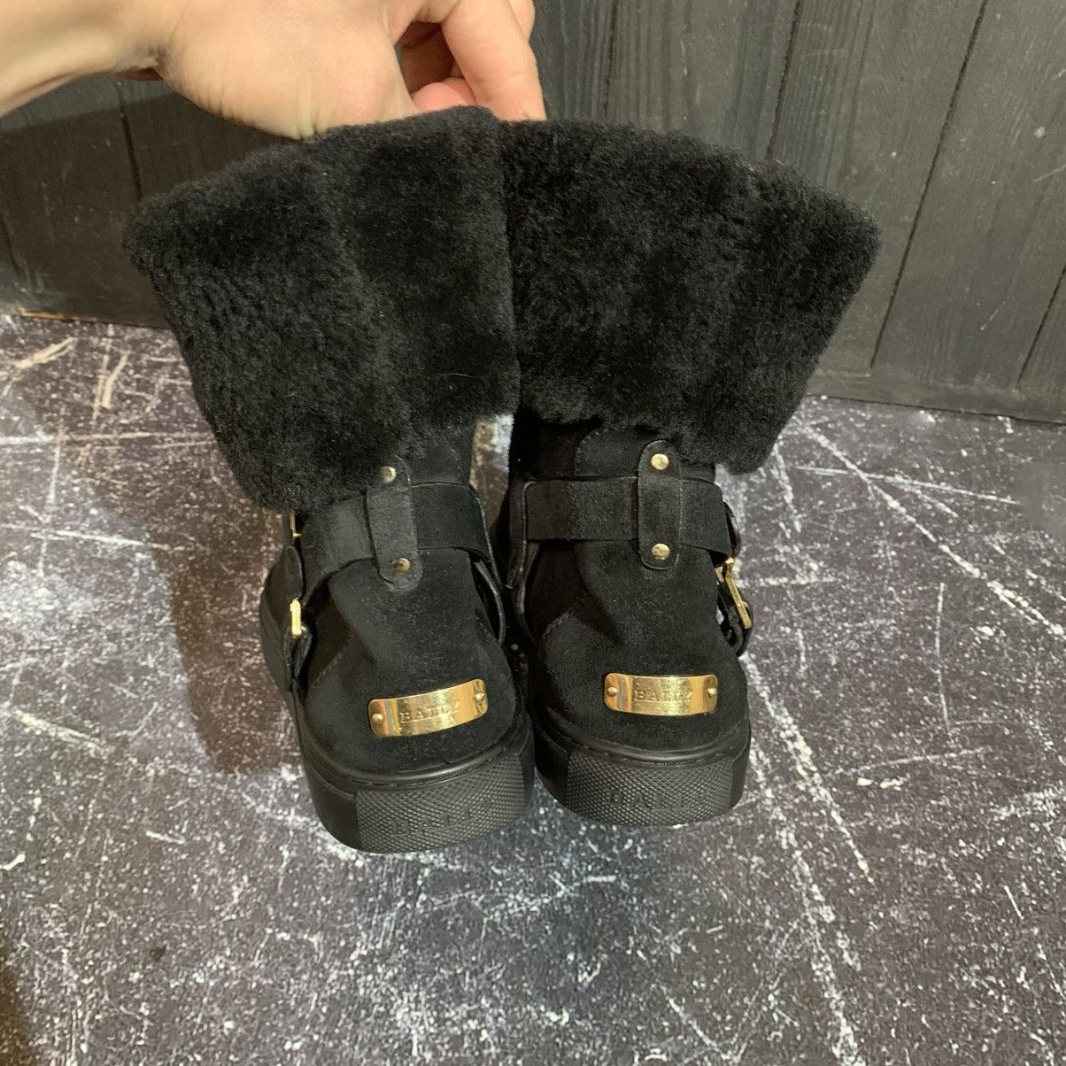 Bally Bally Helisa-Fur Suede Black Women’s Boots Size 36 EU 5.5 US Size US 5.5 / IT 35.5 - 6 Thumbnail