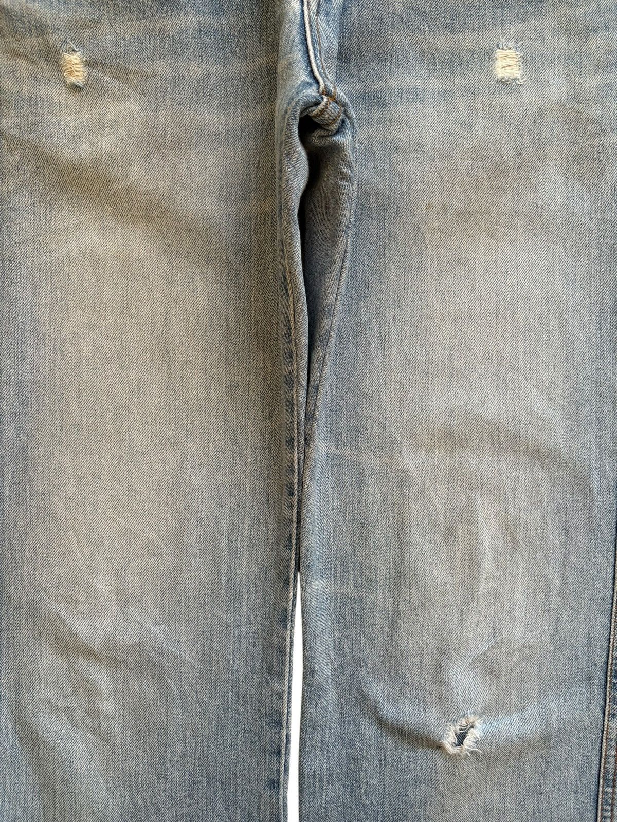 Japanese Brand SALES🔥Vintage Japanese Brand Mud Wash Distressed Jeans Size US 31 - 5 Thumbnail