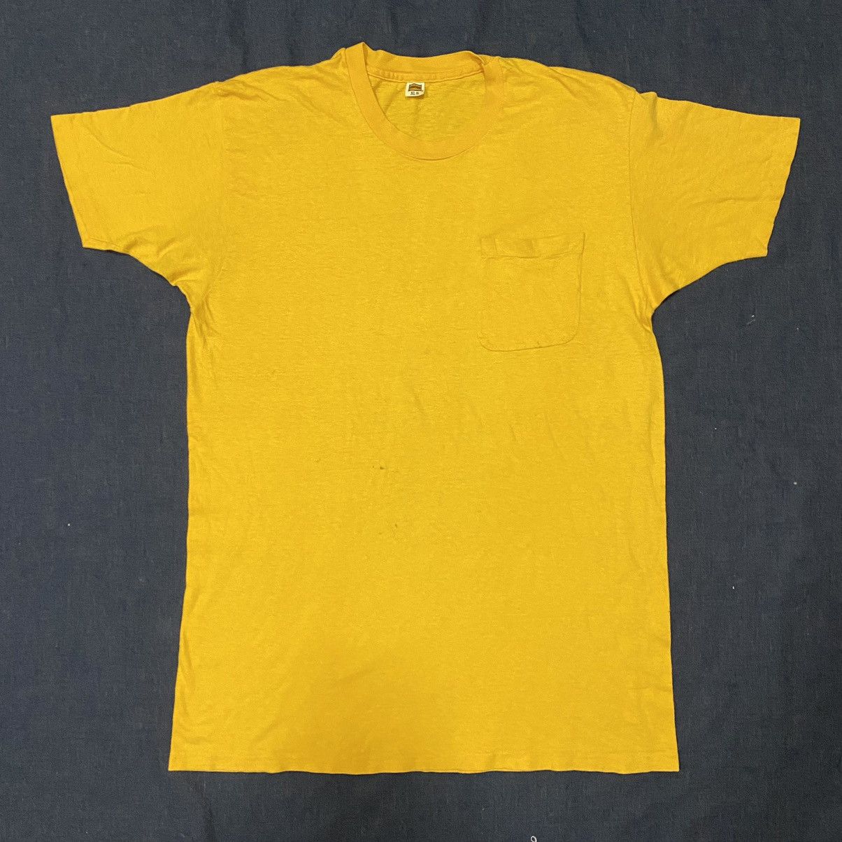 Hanes VTG 70S HANES POCKET TEE Size US XL / EU 56 / 4 - 1 Thumbnail