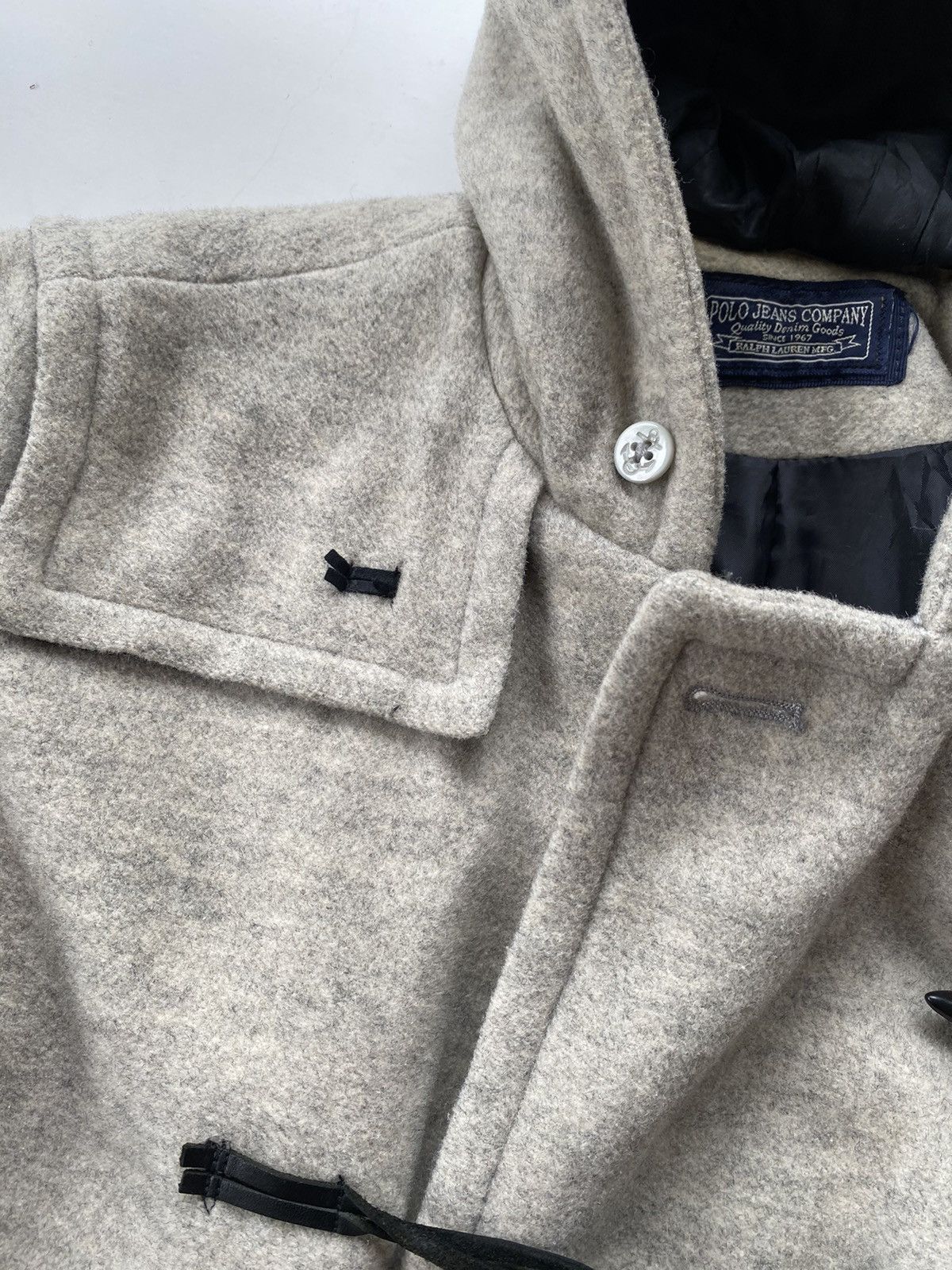 Polo Ralph Lauren Vtg Polo Jean Company Ralph Lauren Wool Jacket Duffle Size US S / EU 44-46 / 1 - 8 Thumbnail