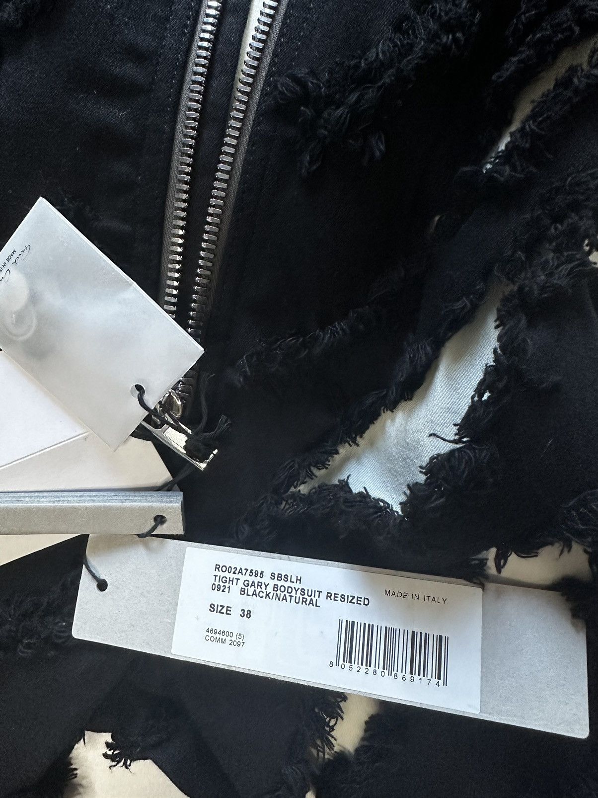 Rick Owens 1-1 SUPER RARE F/W gethsemane bodysuit Size XS / US 0-2 / IT 36-38 - 10 Thumbnail