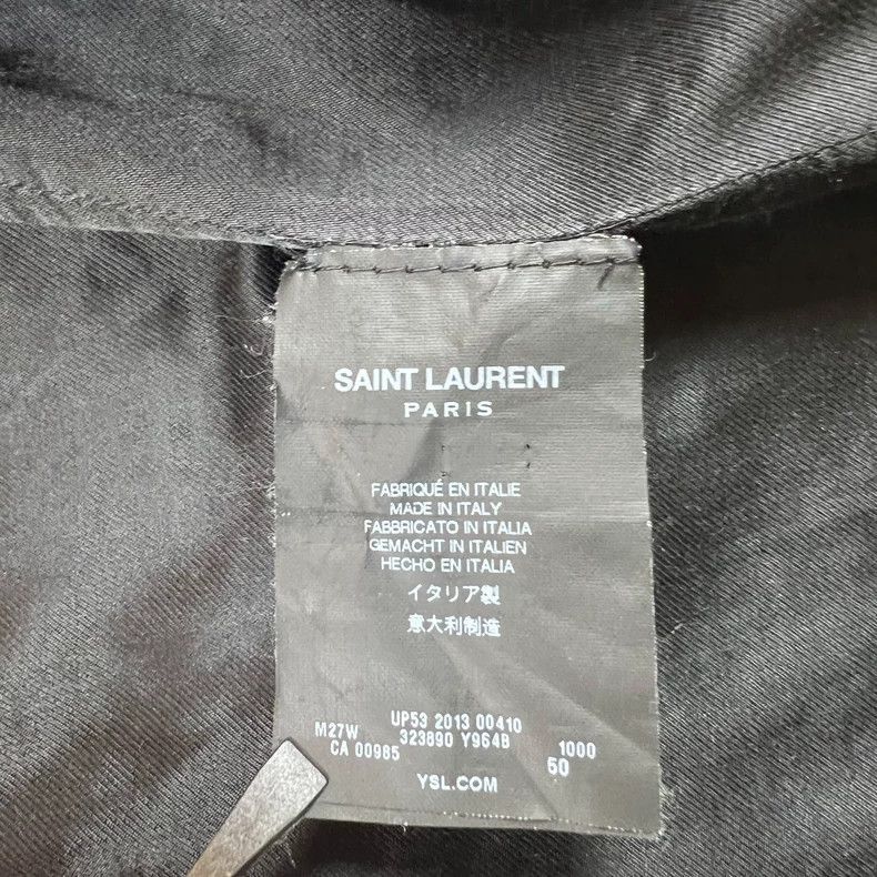 Saint Laurent Paris Saint Laurent Paris 13fw Year Navy Anchor Double breasted J Size US M / EU 48-50 / 2 - 4 Thumbnail