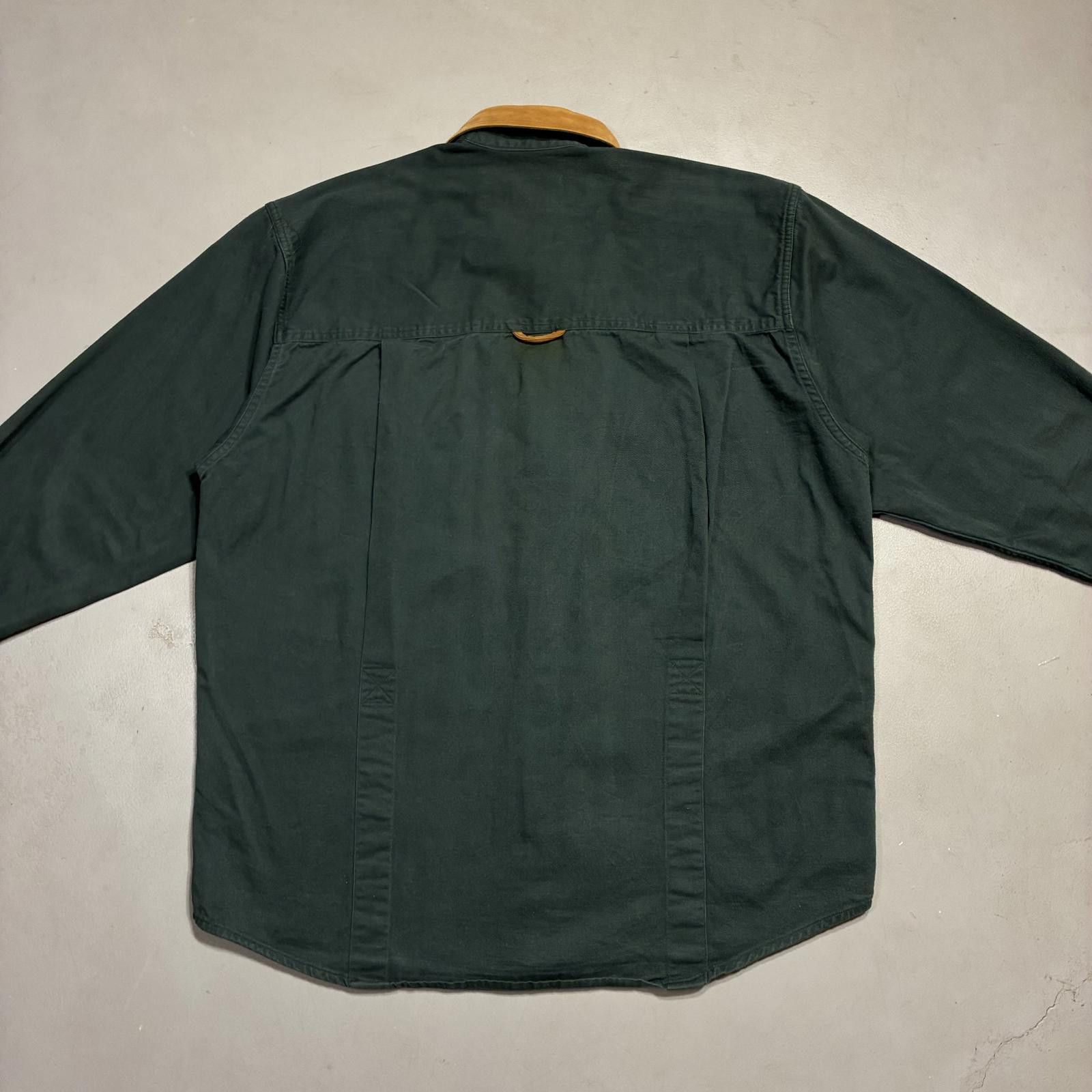 Eddie Bauer Vintage 90s Eddie Bauer Men's Rufton Twill Shirt Sz L Size US L / EU 52-54 / 3 - 3 Thumbnail