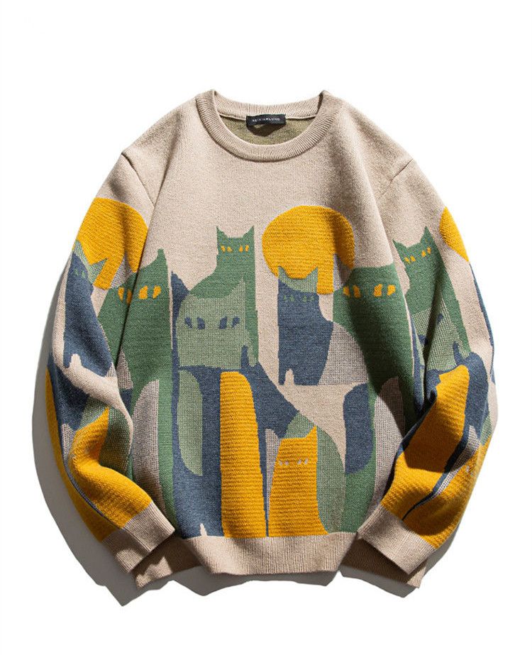 Japanese Brand Knit Pullover Sweater Knitwear Size US L / EU 52-54 / 3 - 1 Thumbnail