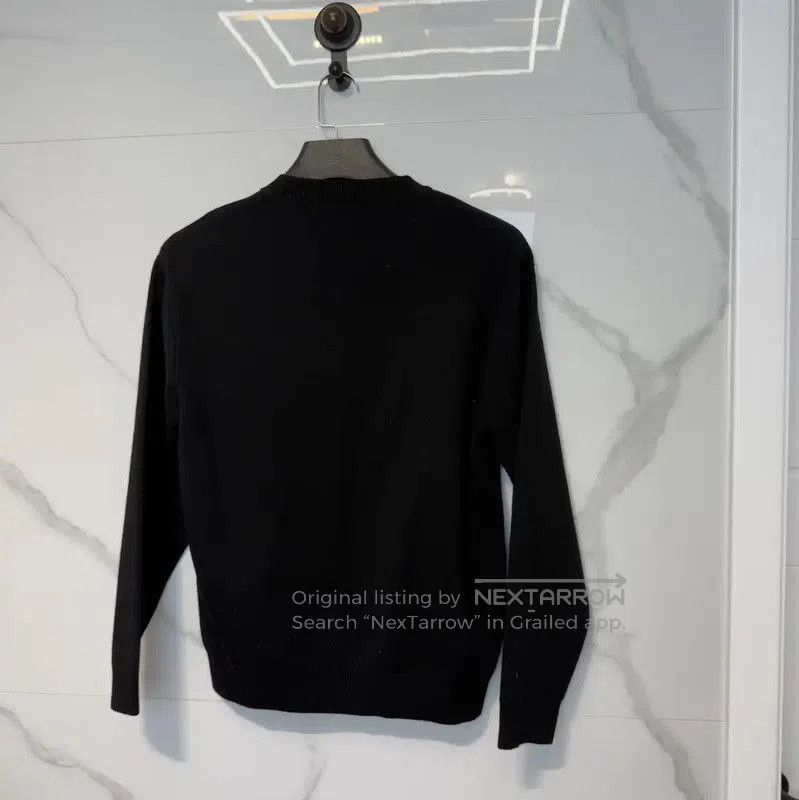 Burberry Burberry Black Logo Long Sleeve Knit Top. Size S / US 4 / IT 40 - 1 Thumbnail