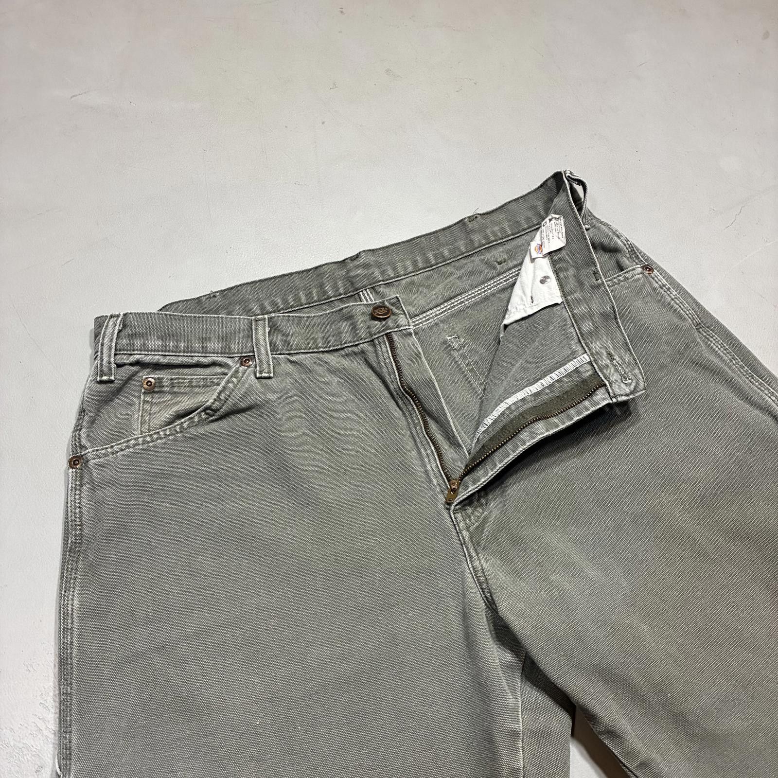 Dickies Vintage Dickies Men's Moss Loose Fit Canvas Carpenter Pants Size US 34 / EU 50 - 3 Thumbnail