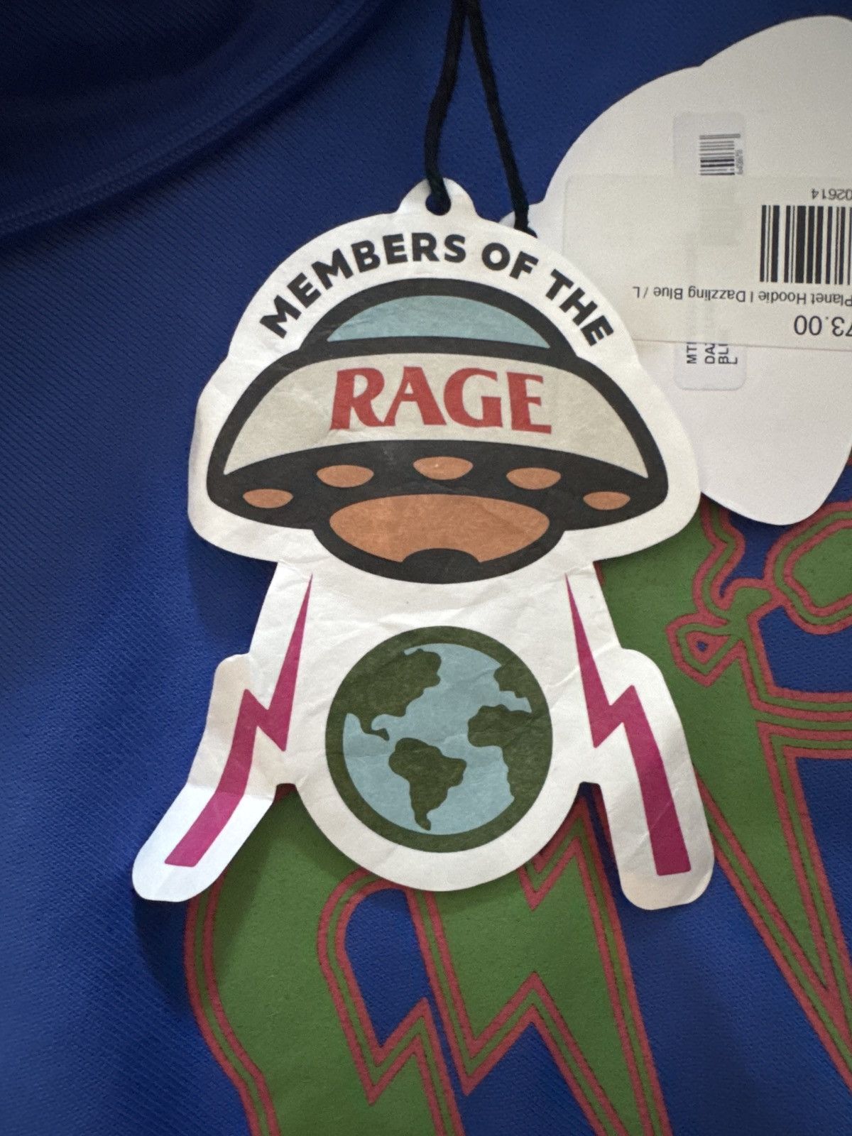 Other Members of the Rage Logo Planet Hoodie - Dazzling Blue Size US L / EU 52-54 / 3 - 4 Thumbnail